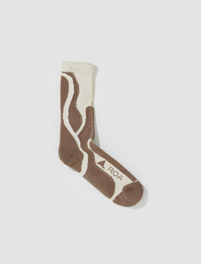 Socks in Light Brown