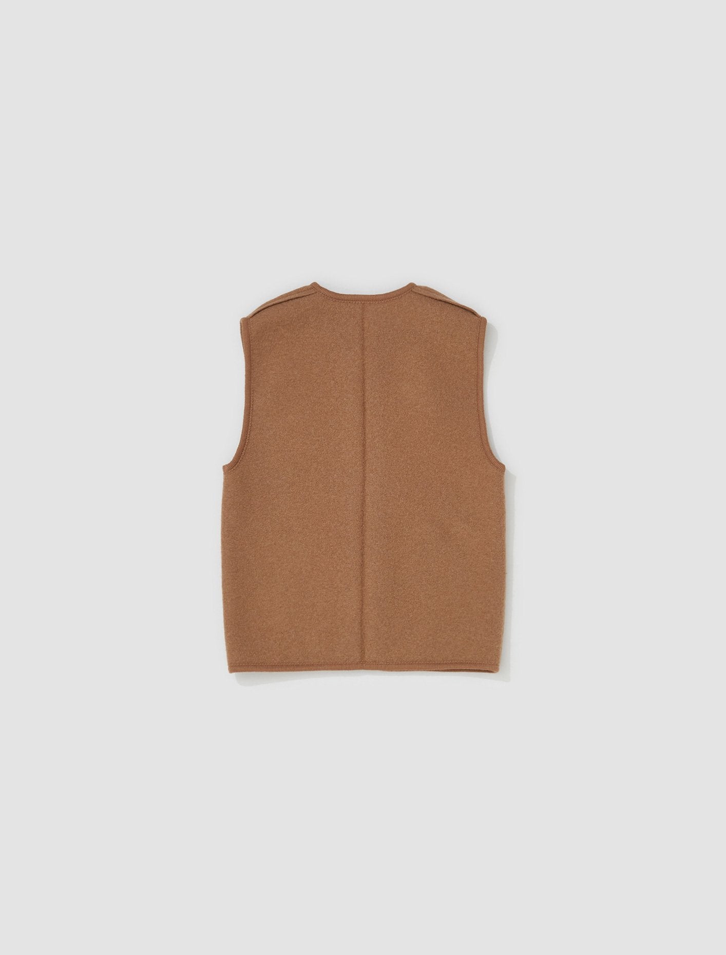 Walker Gilet in Camel