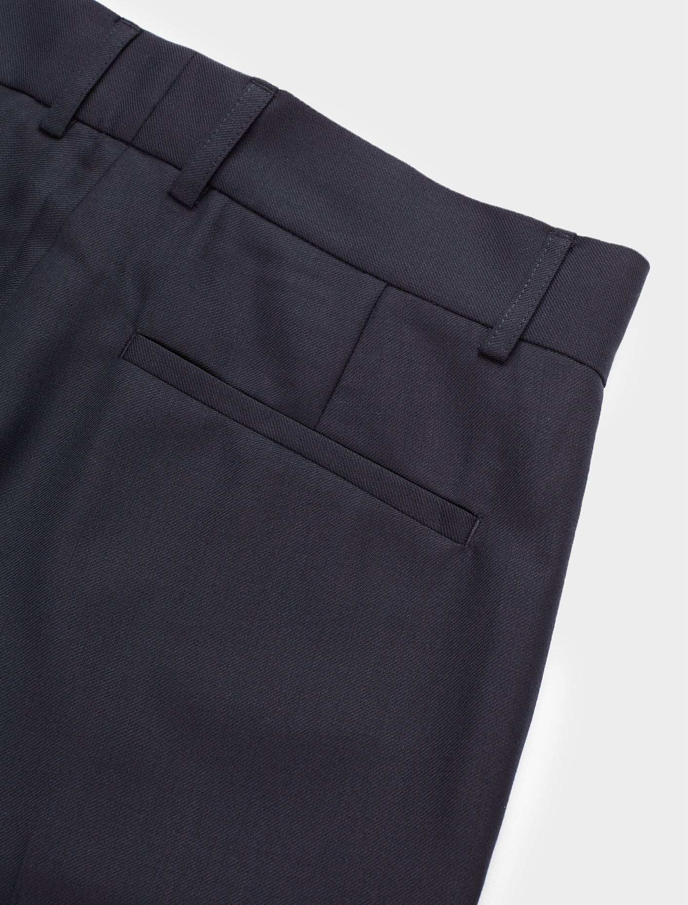 Mike Suit Trousers in Dark Navy