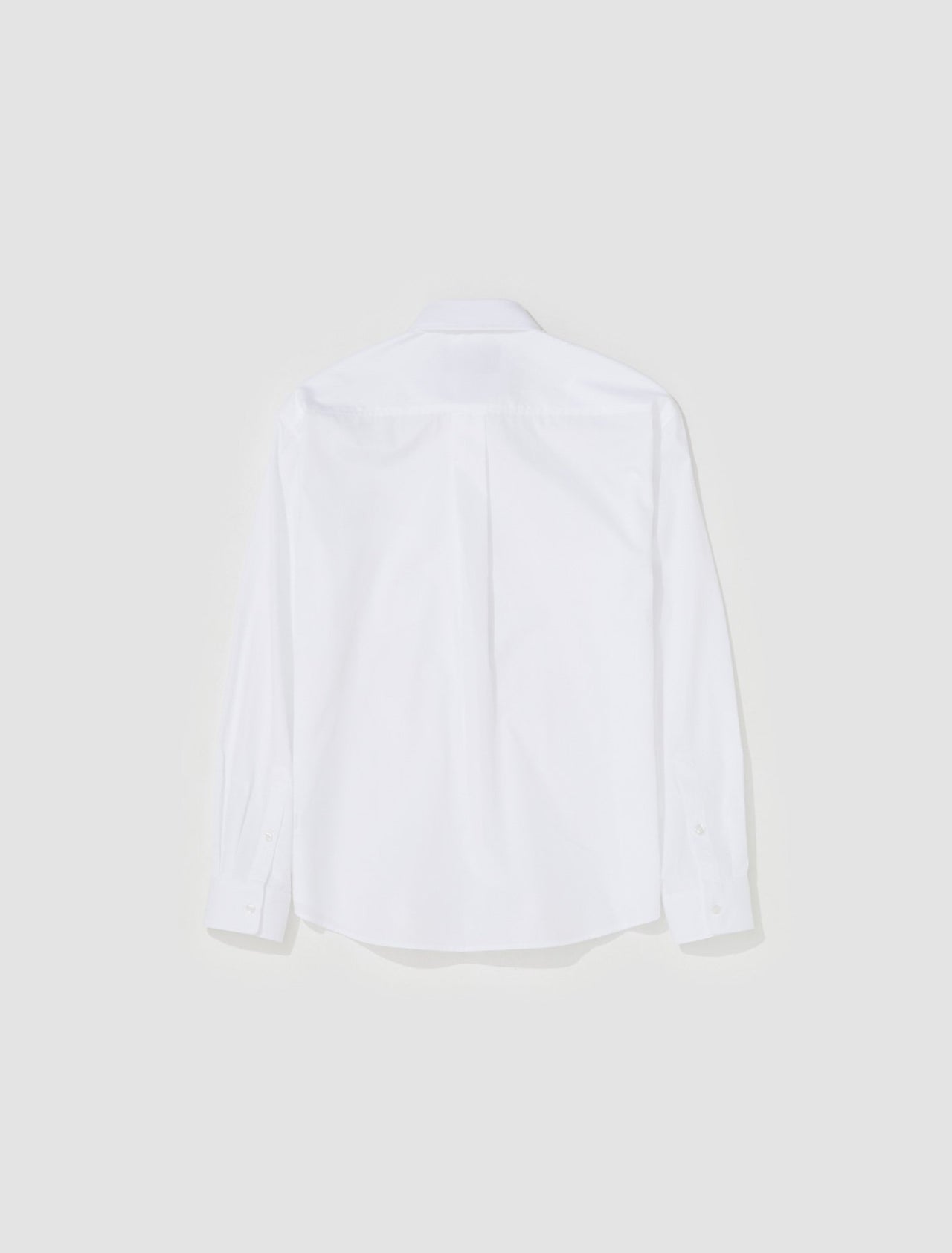 Pearl Collar Shirt in White