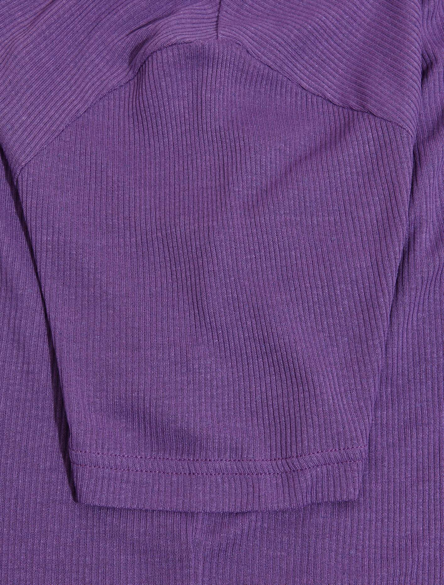 Beth Knitted Top in Purple