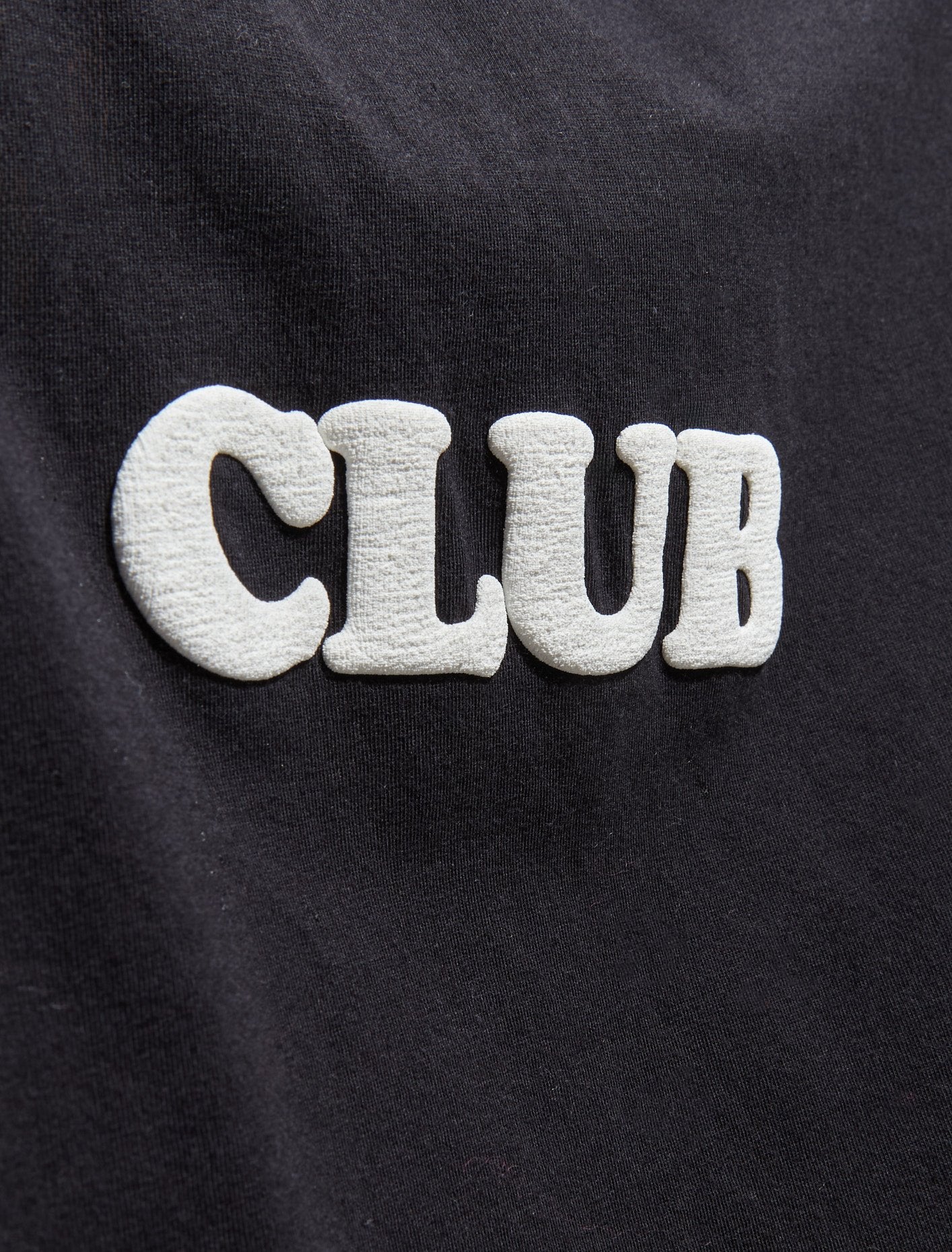 Leaf Club T-Shirt in Black