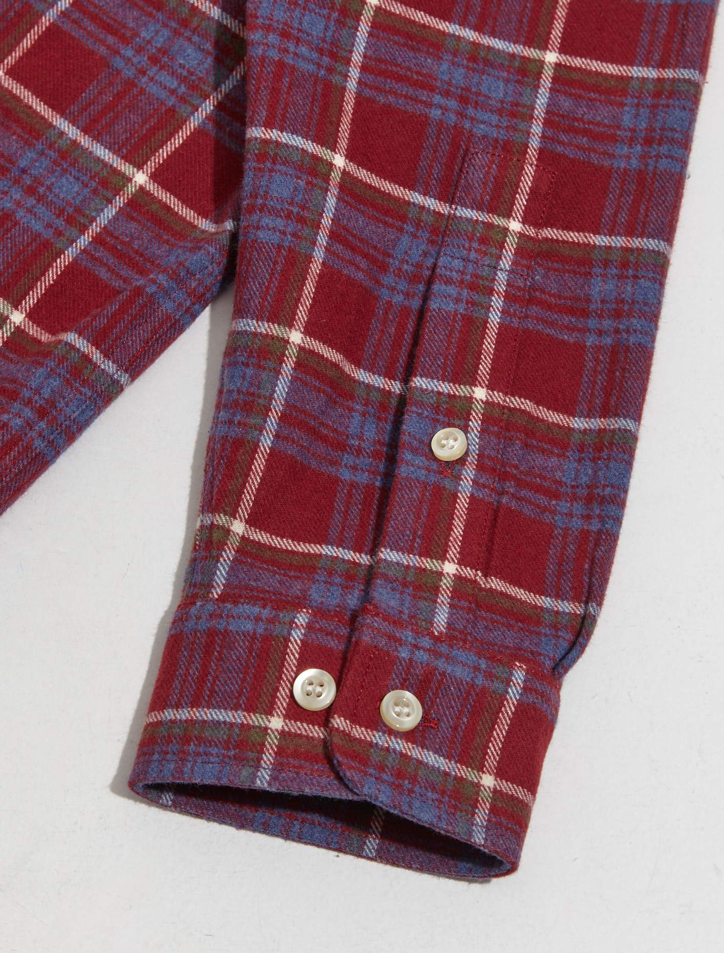 Flynn Flannel Shirt in Chesnut