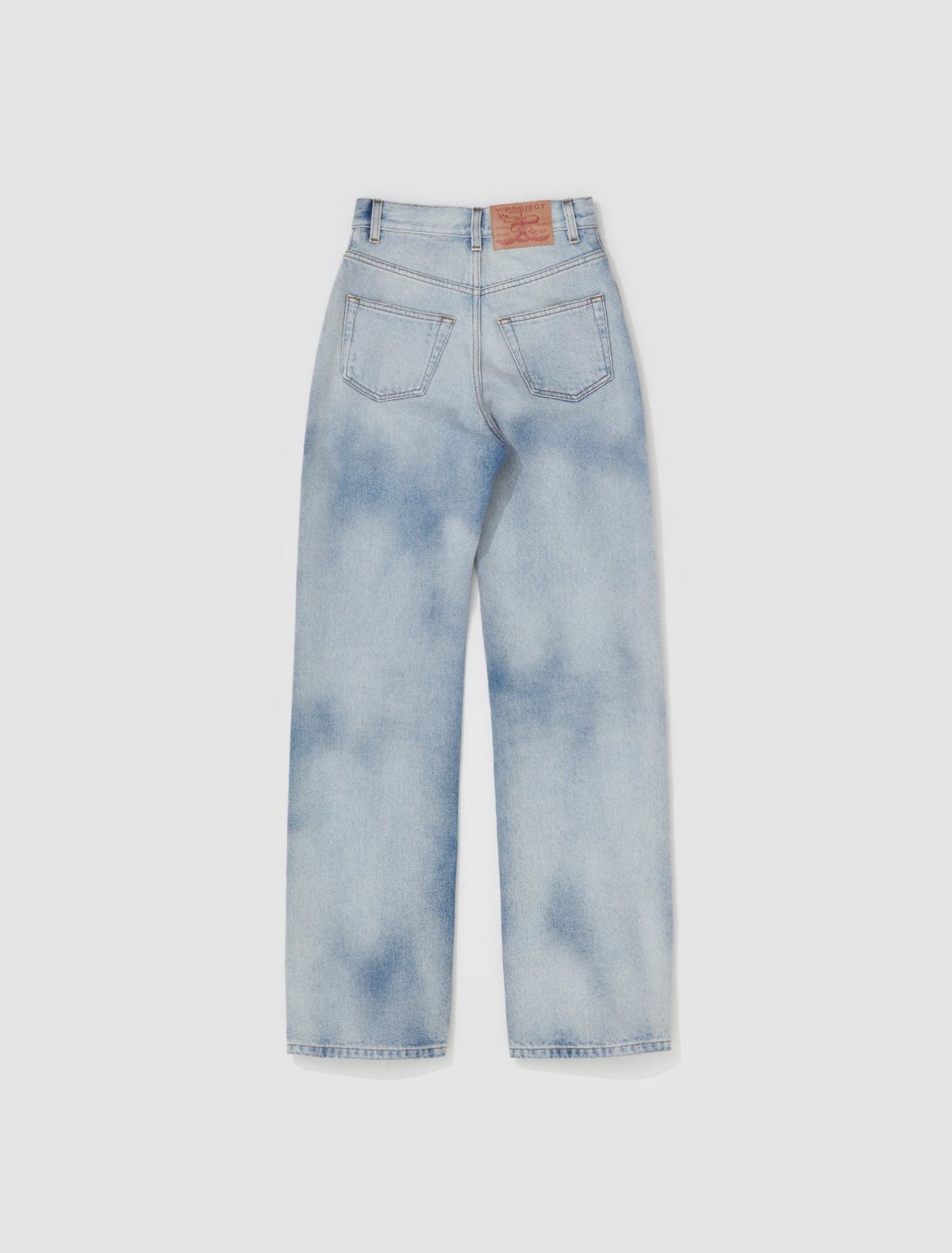 Cut Out Jeans in Sand Blue