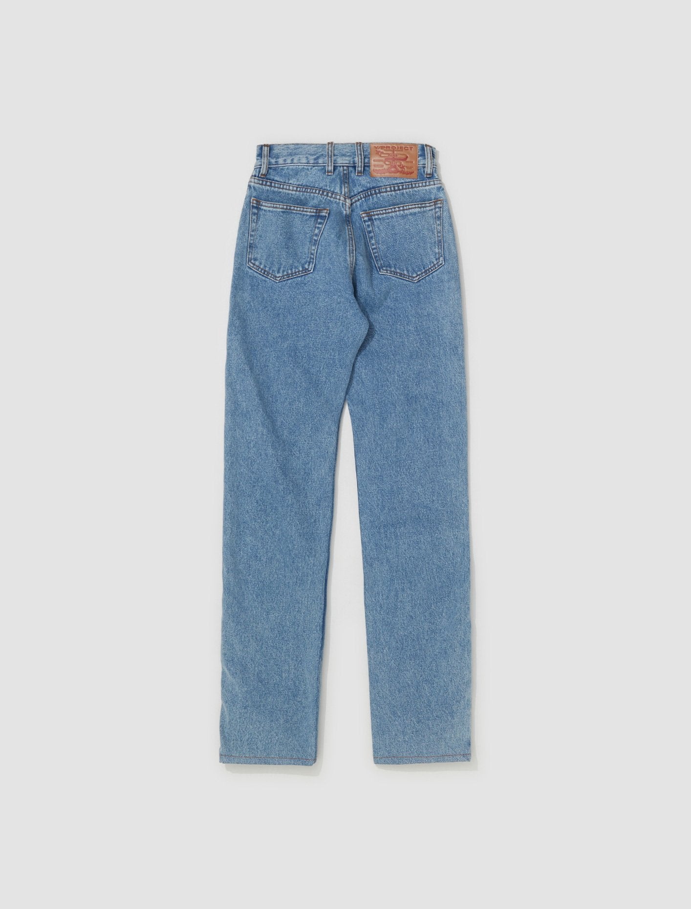 Snap Off Jeans in Heavy Blue