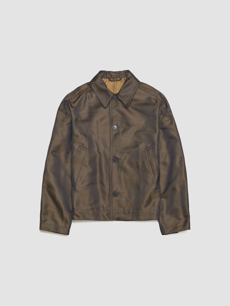 Dries Van Noten - Robinson Coat in Bronze - 261-020201-3350-956