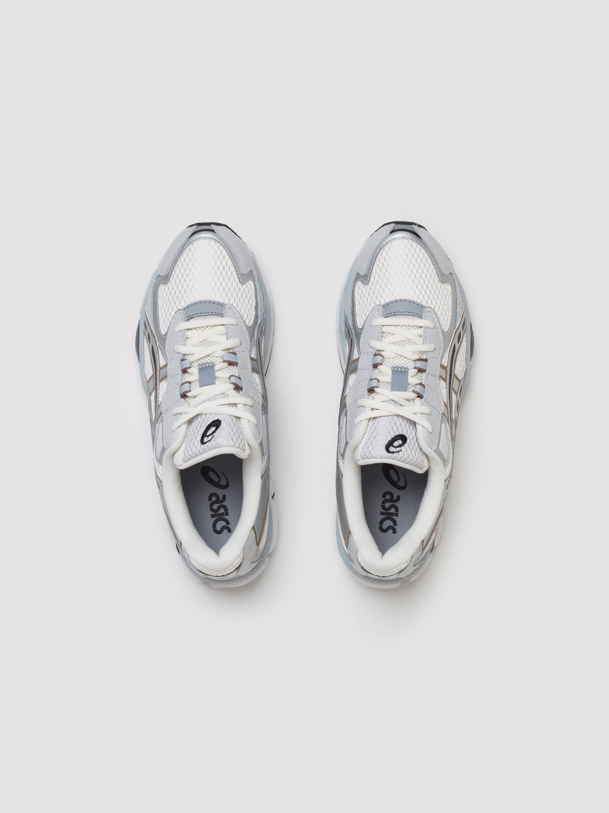 GEL-NYC 2055 Sneaker in Cream & Pure Silver