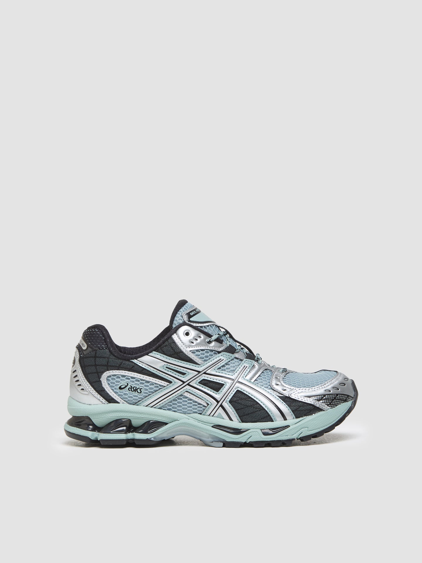 GEL-NIMBUS 10.1 Sneaker in Ocean Haze & Pure Silver