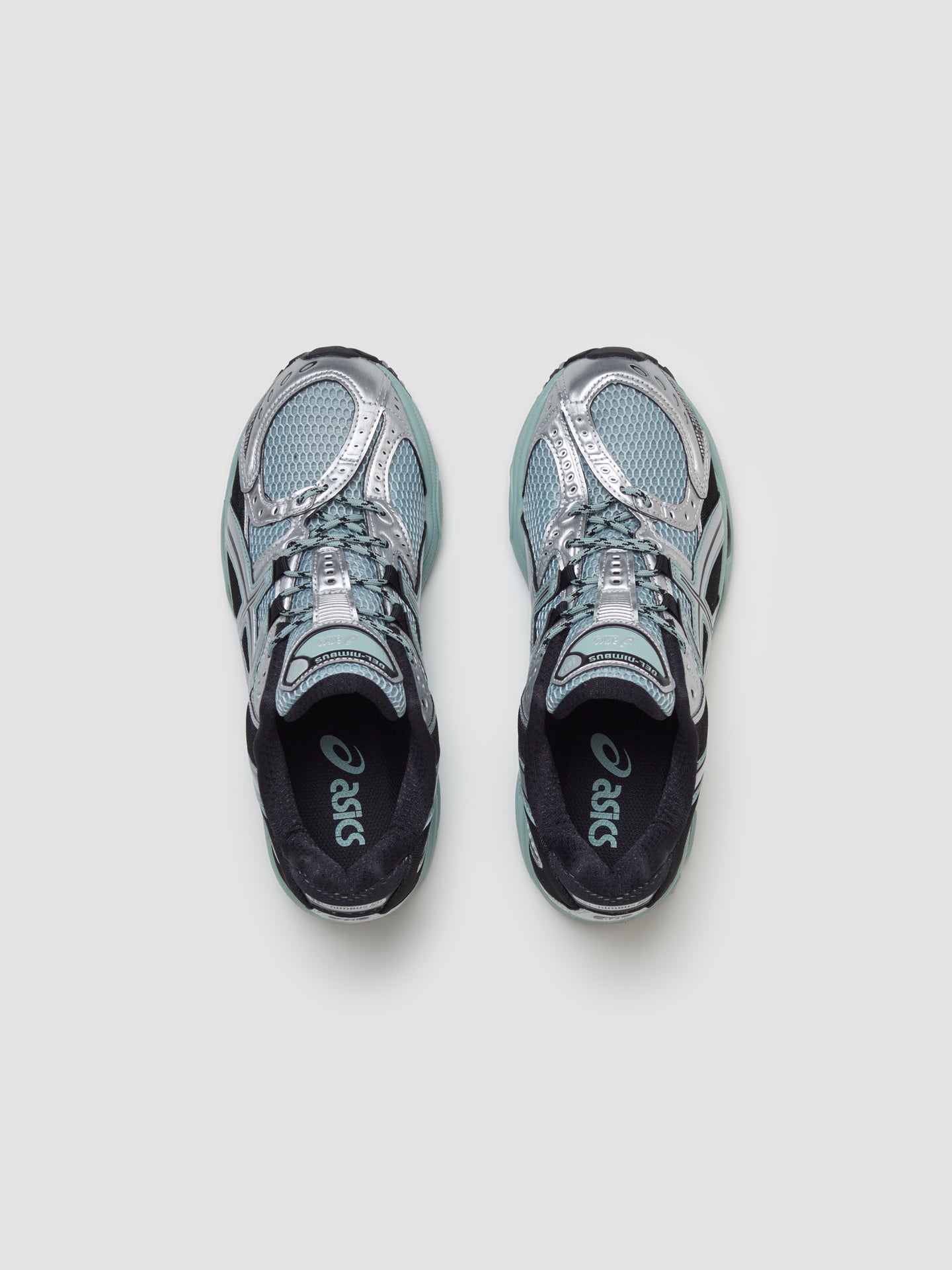 GEL-NIMBUS 10.1 Sneaker in Ocean Haze & Pure Silver