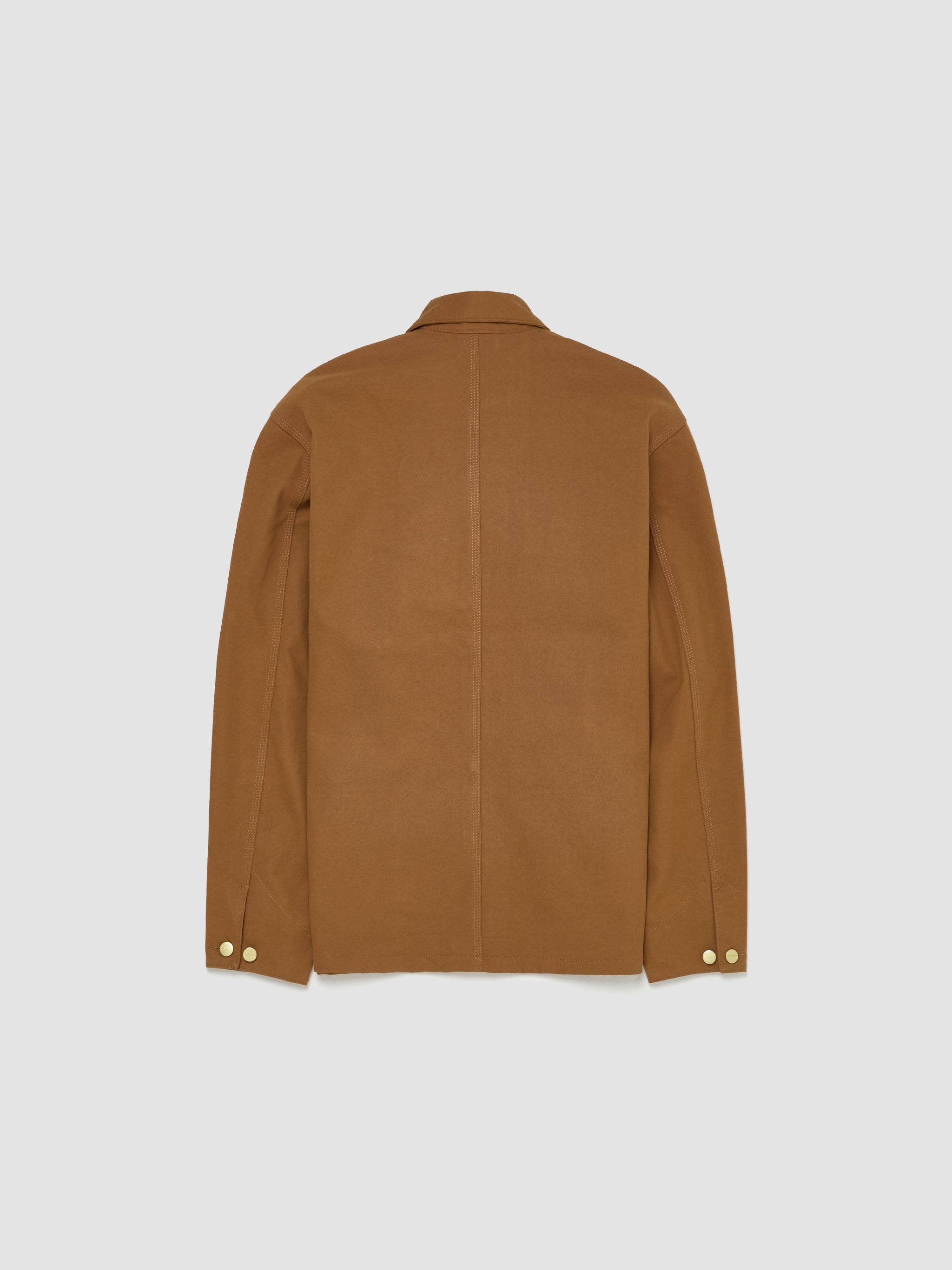 Suede Michigan Coat in Hamilton Brown