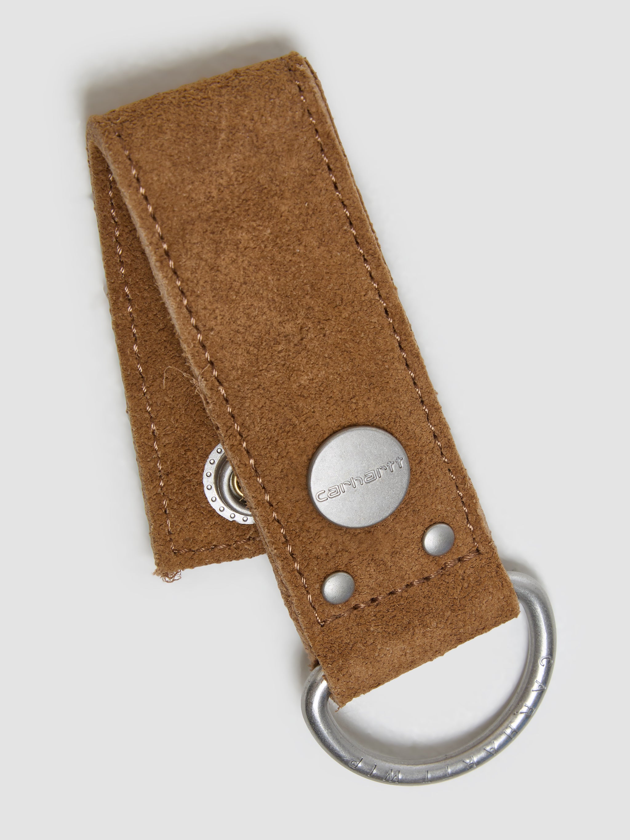 Suede Keyholder in Hamilton Brown