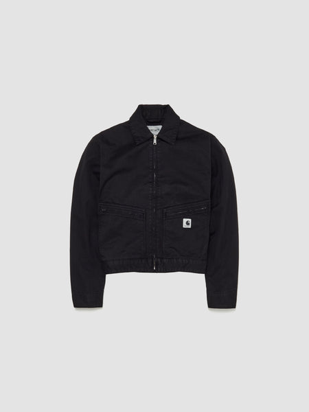 CarharttカーハートWIP Hickman Coat ブラックアウターR5 Vintage 10s+ Black Carhartt Hickman Coat - Large Polyester