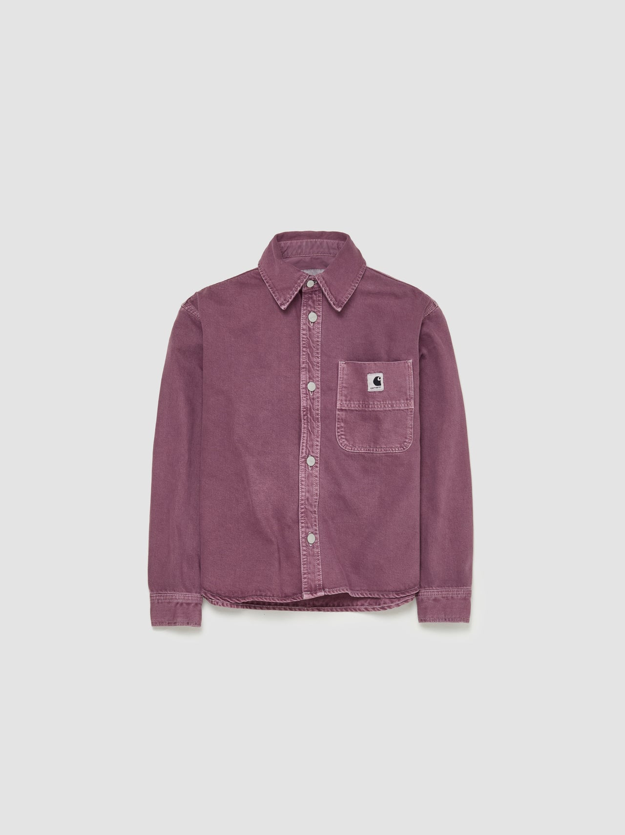 Women's Georgia Shirt Jacket in Dusty Fuchsia