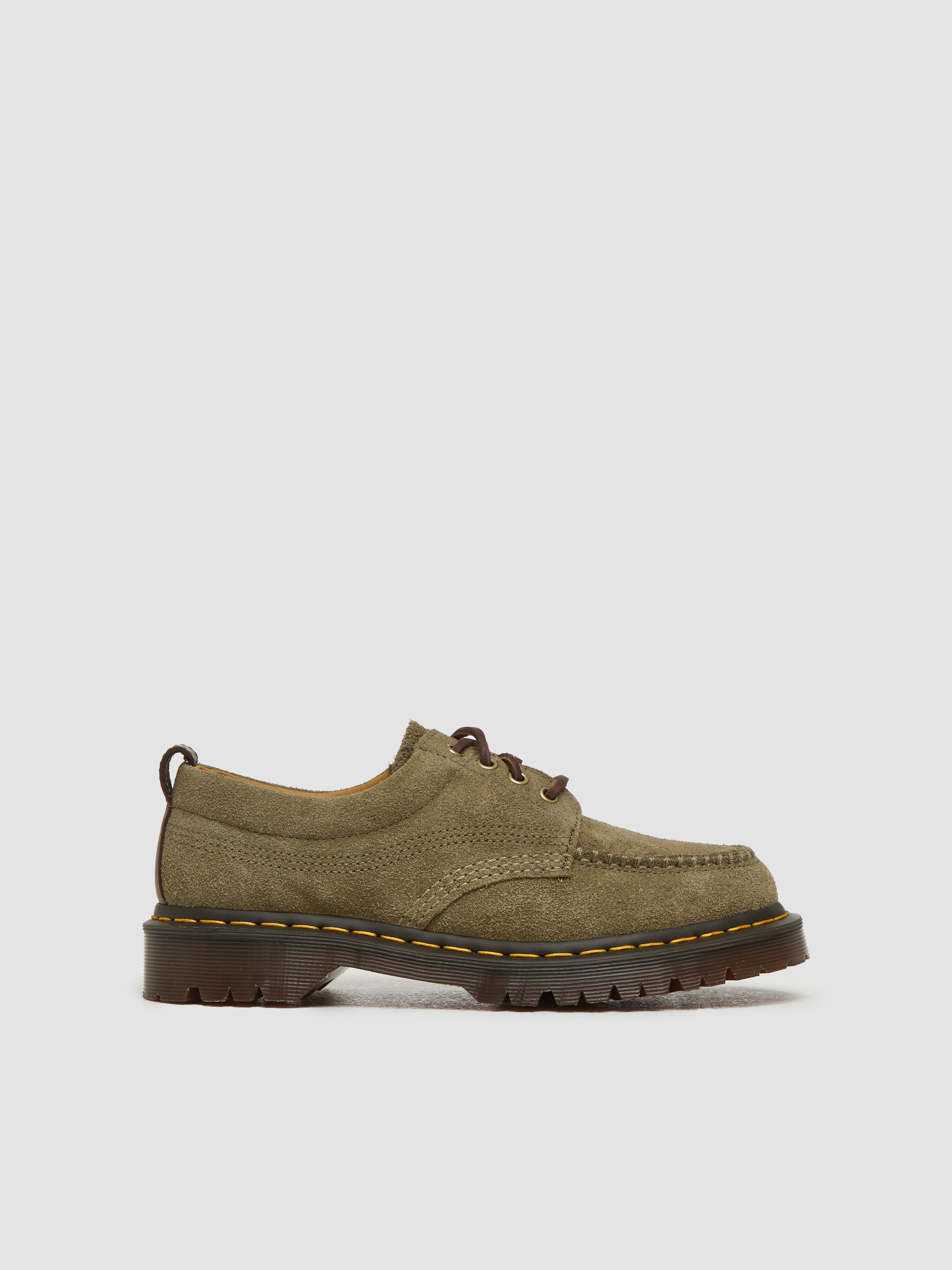 Lowell Shoes in Olive