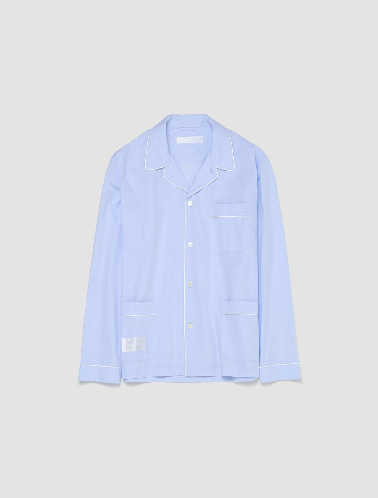 Dolce Shirt in Light Blue Dots Jacquard