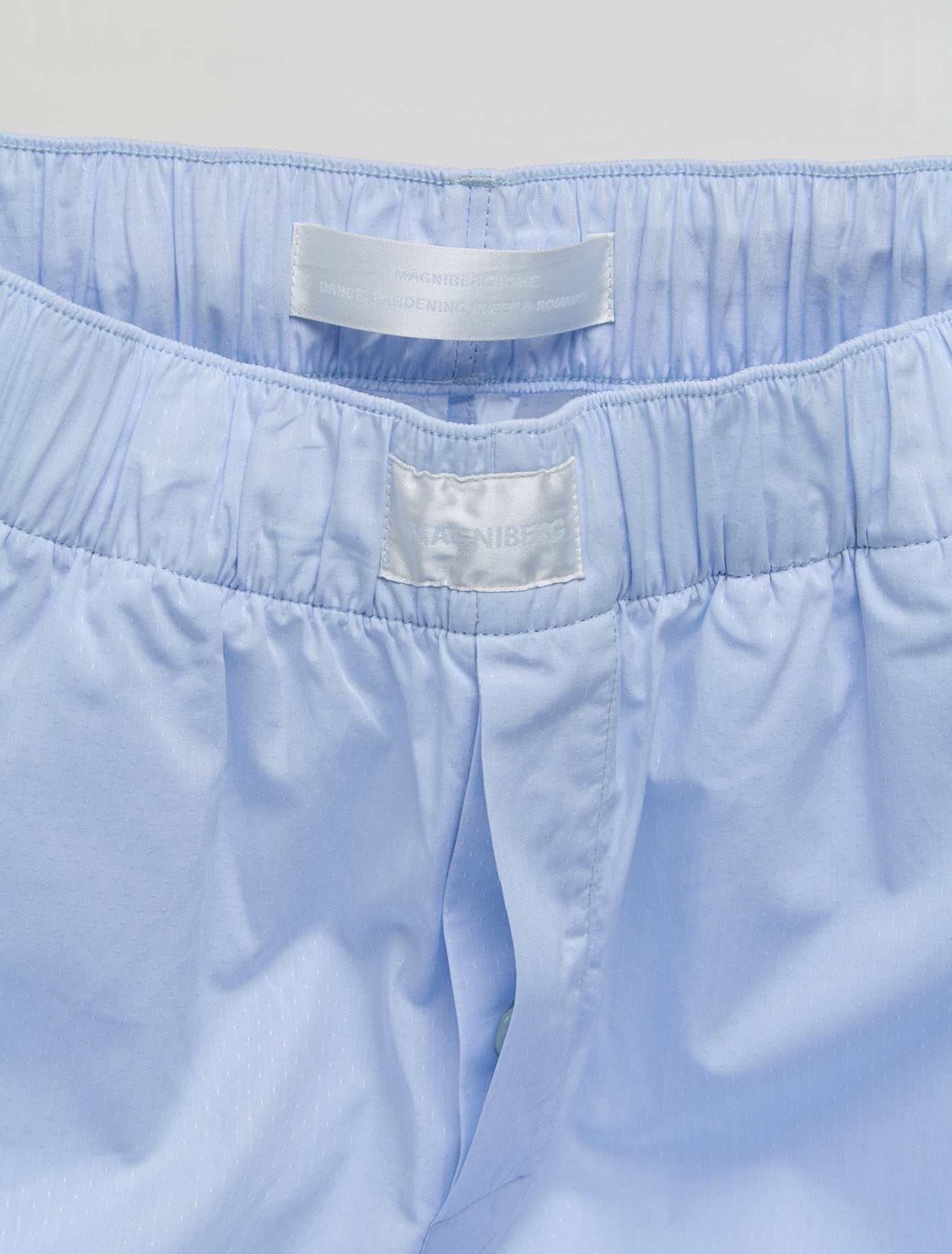 Dolce Pants in Light Blue Dots Jacquard