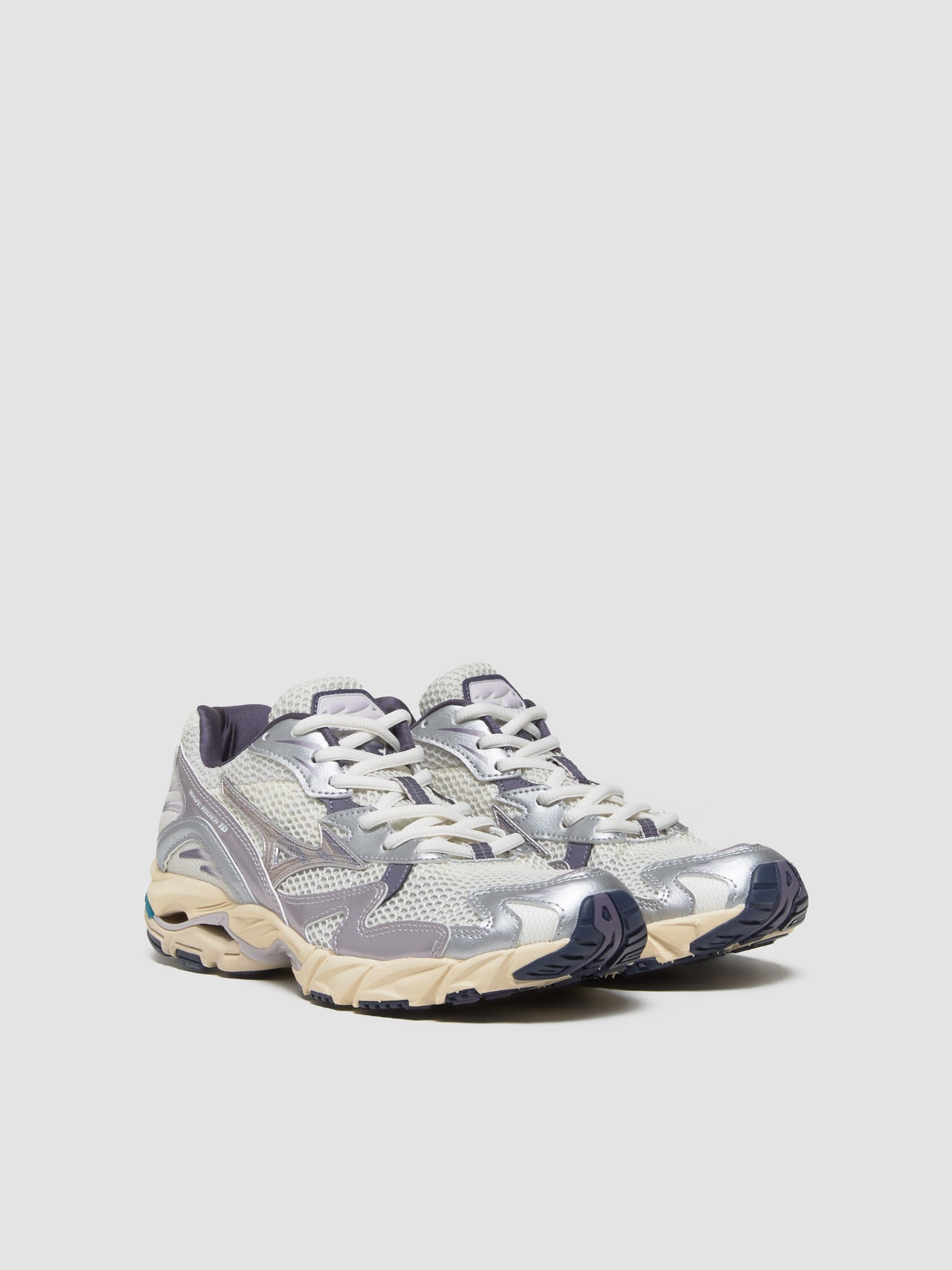 Wave Rider 10 Sneaker in Snow White & Lilac Marble