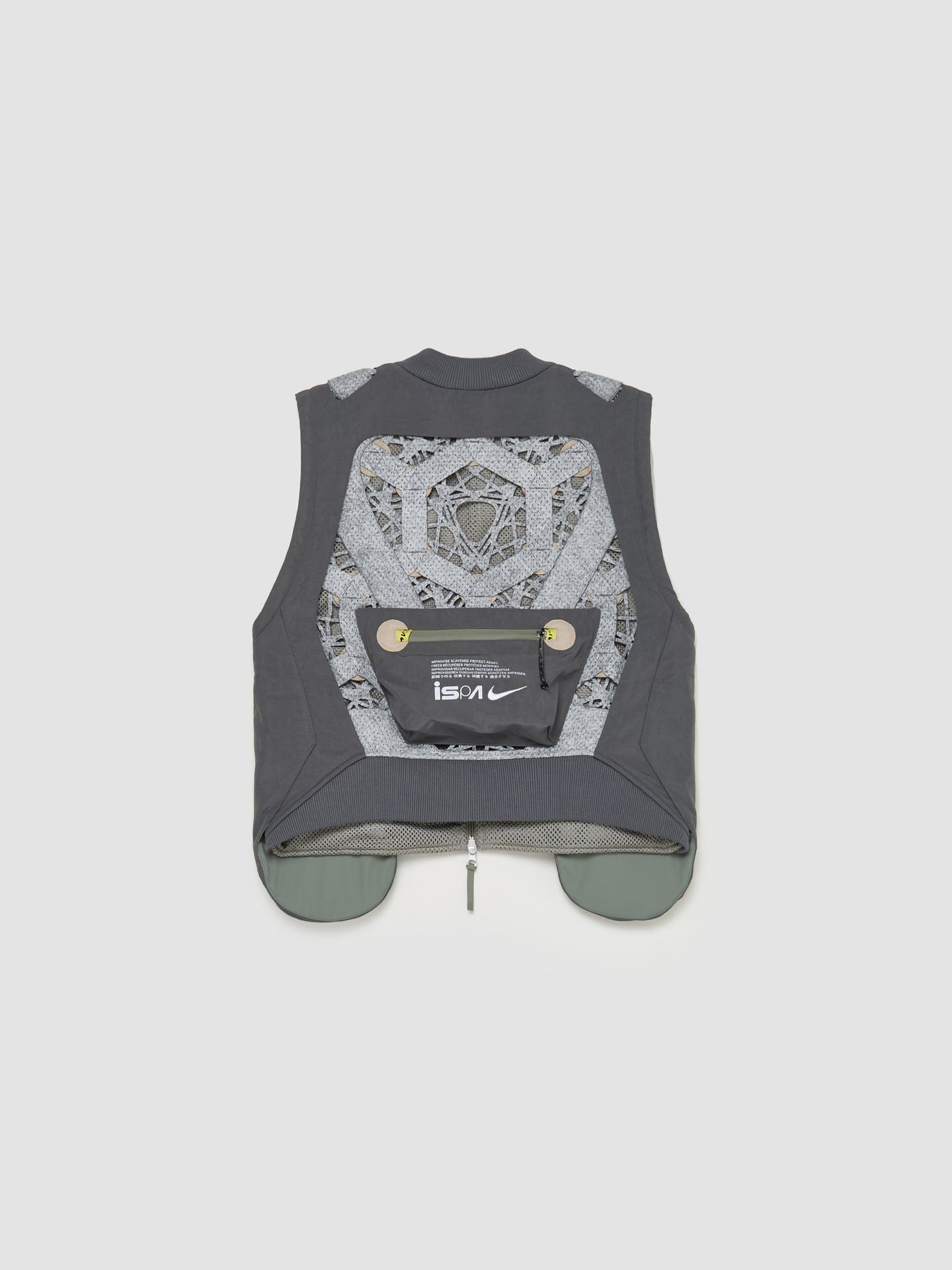 ISPA NRG Metamorph Convertible Jacket in Grey