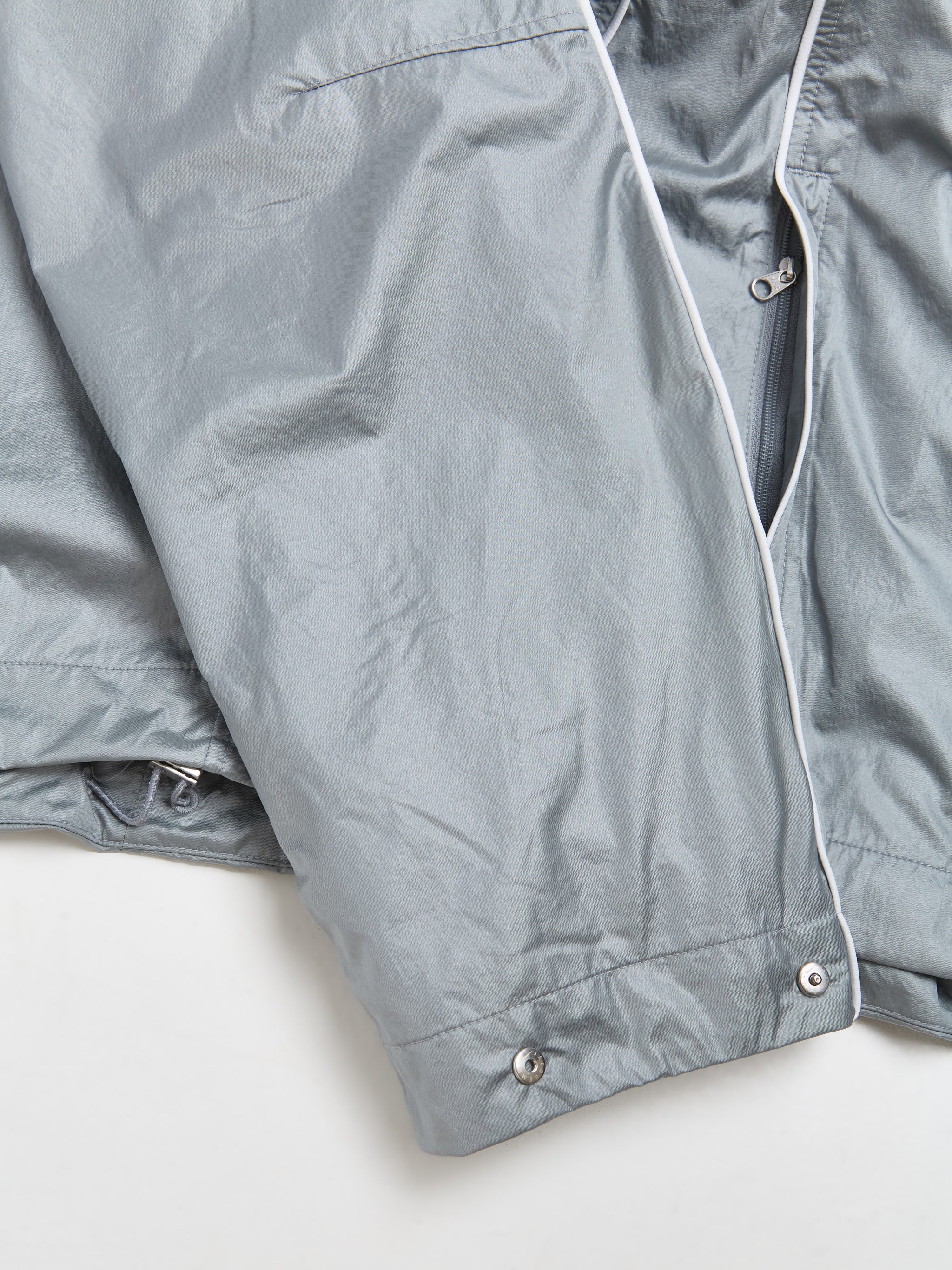 x Jacquemus Track Jacket in Particle Grey & White