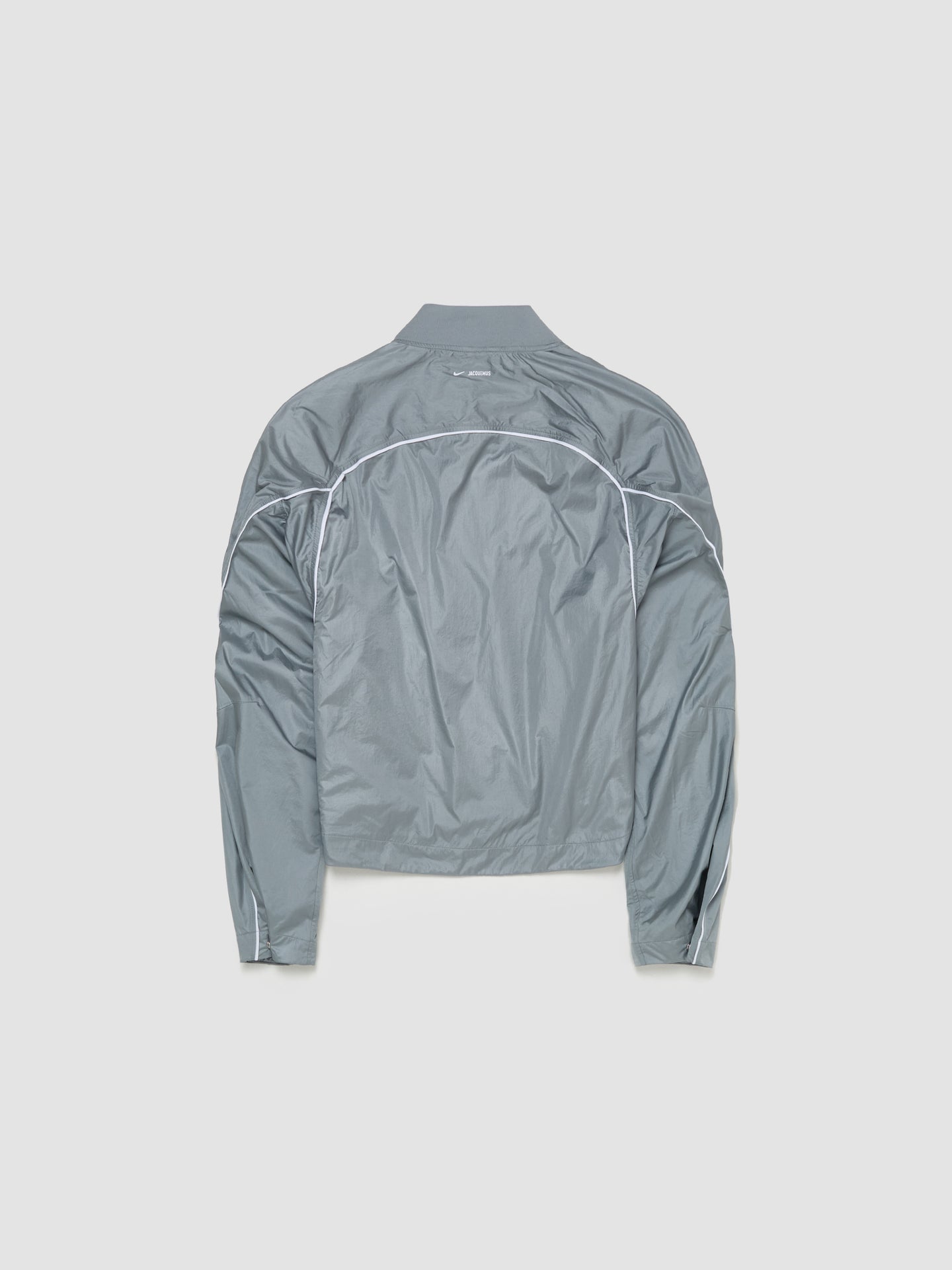 x Jacquemus Track Jacket in Particle Grey & White