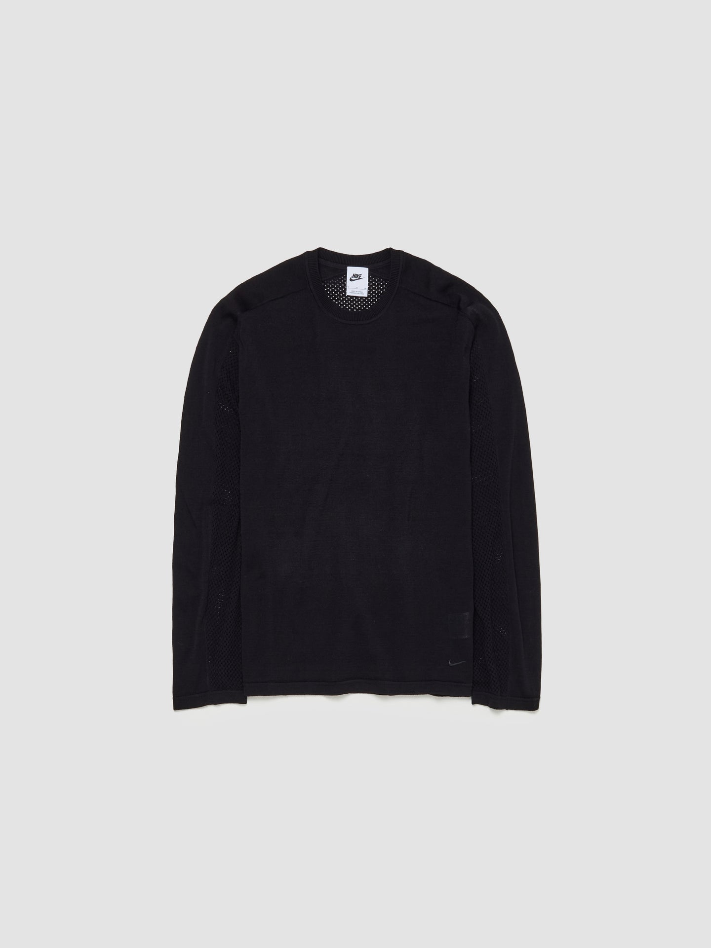 x Stüssy Longsleeve Knit Jersey in Black