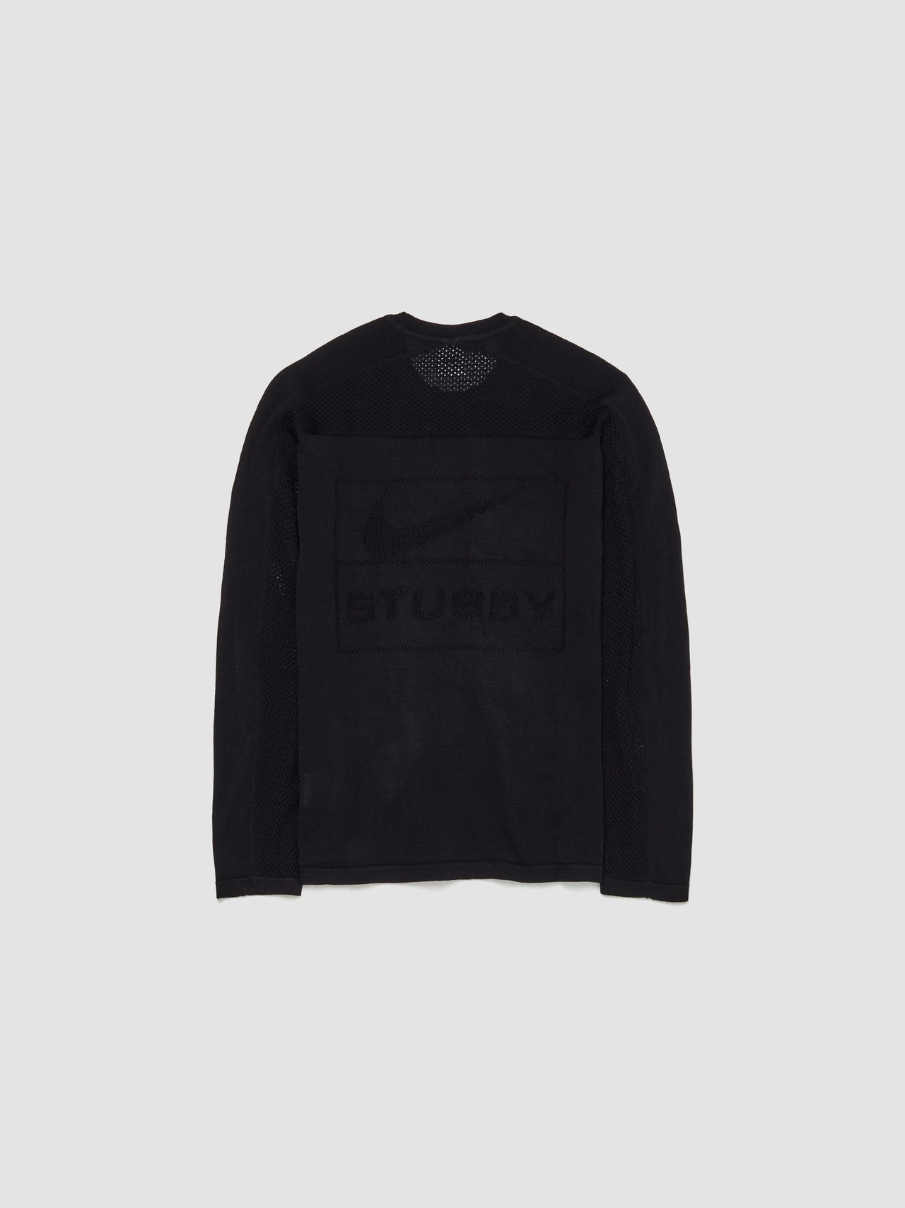 x Stüssy Longsleeve Knit Jersey in Black