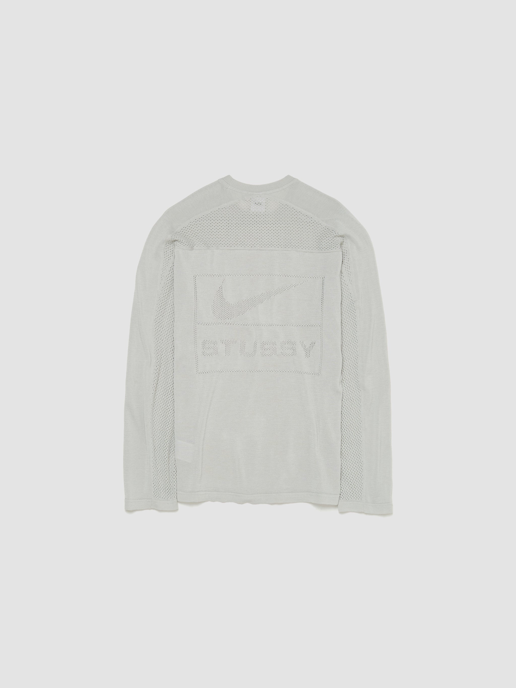 x Stüssy Longsleeve Knit Jersey in Light Bone