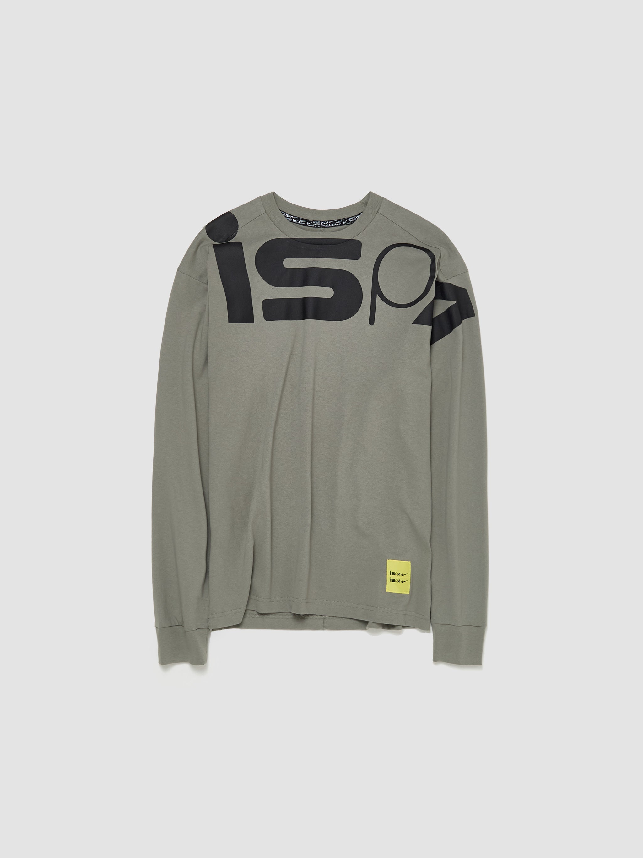 ISPA NRG Long Sleeve T-Shirt in Dark Stucco