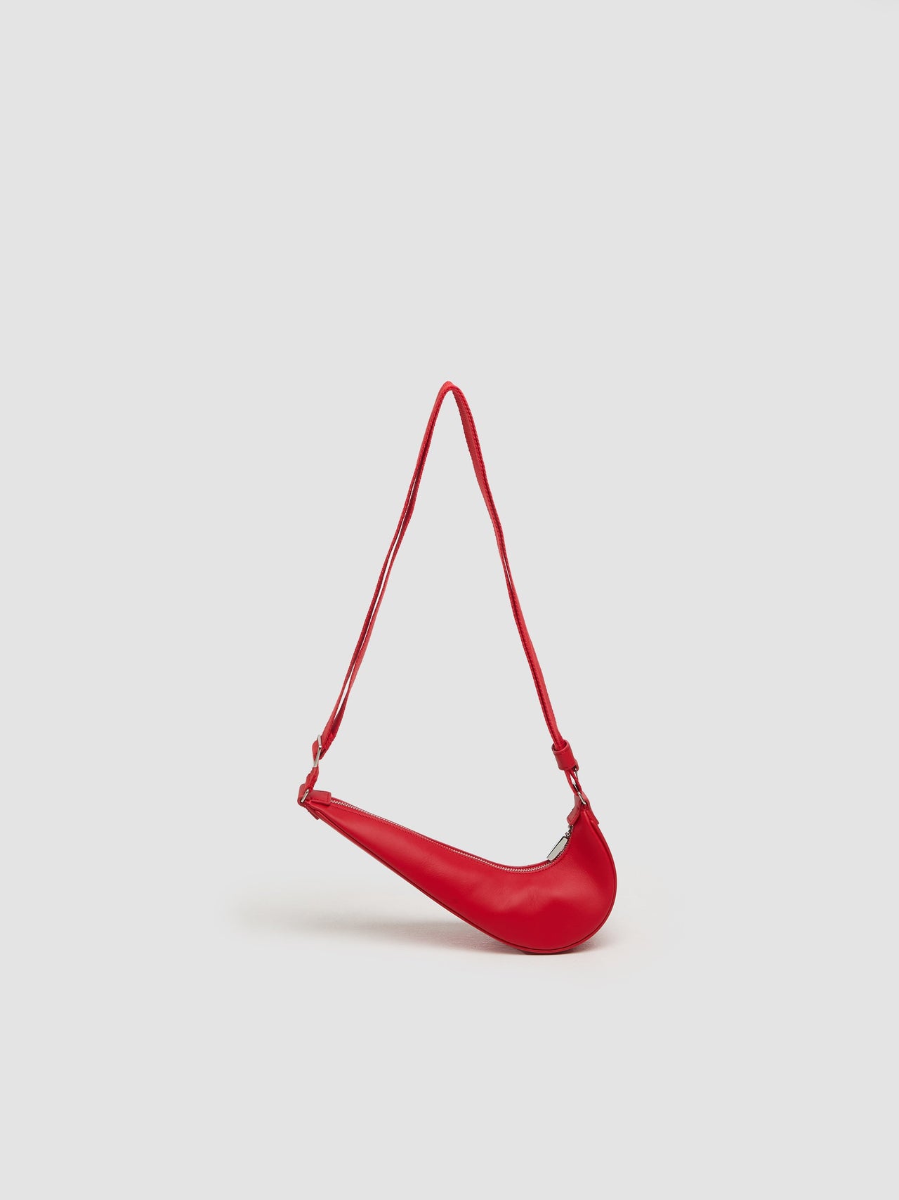 x Jacquemus Swoosh Bag in Red