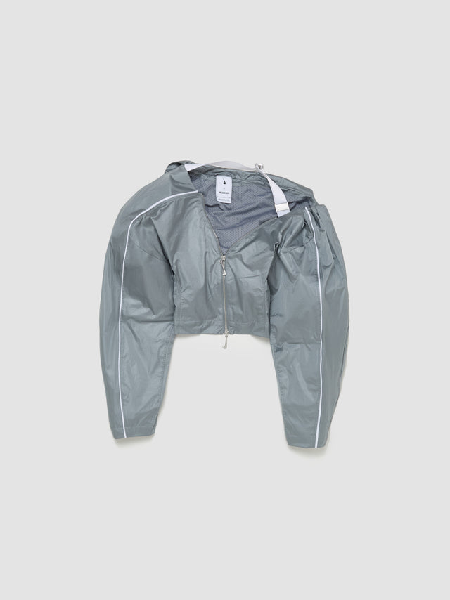 x Jacquemus Women's Track Jacket in Particle Grey & White