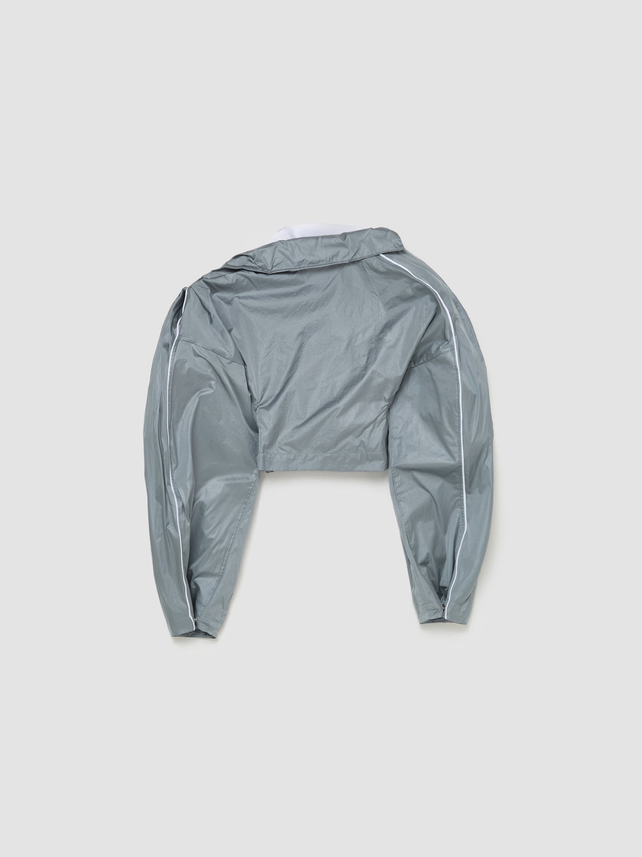 x Jacquemus Women's Track Jacket in Particle Grey & White