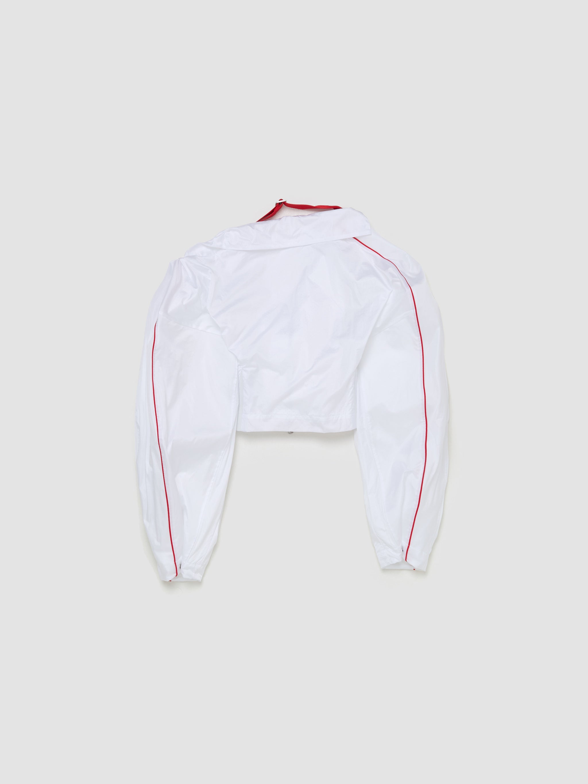 x Jacquemus Women's Track Jacket in White & University Red