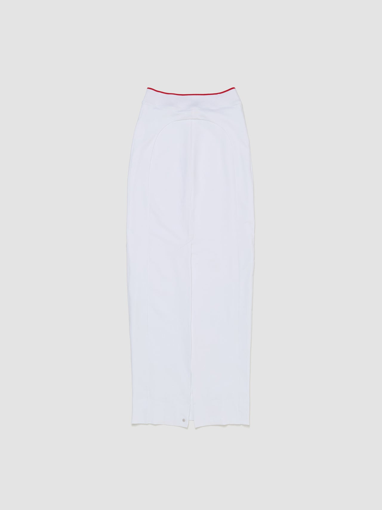 x Jacquemus Skirt in White & University Red