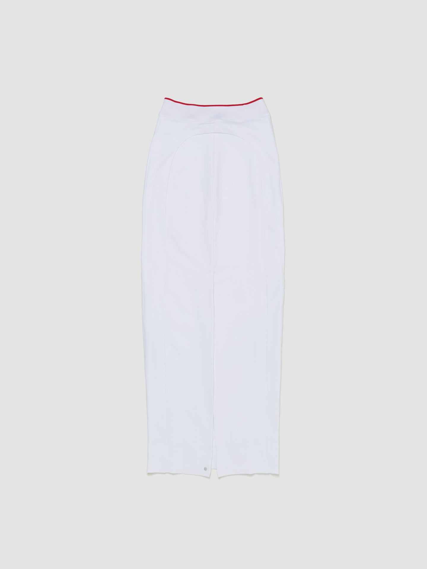 x Jacquemus Skirt in White & University Red