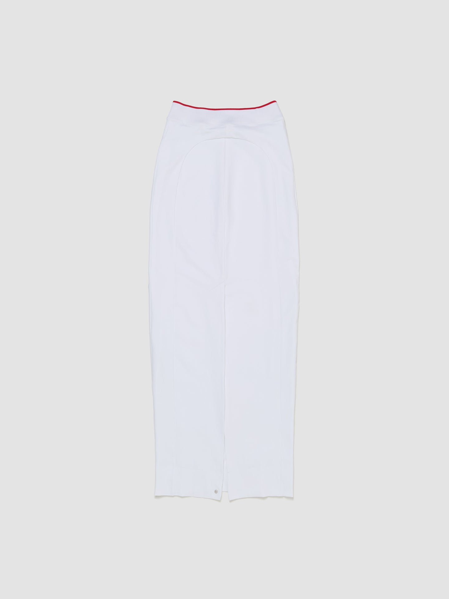 x Jacquemus Skirt in White & University Red