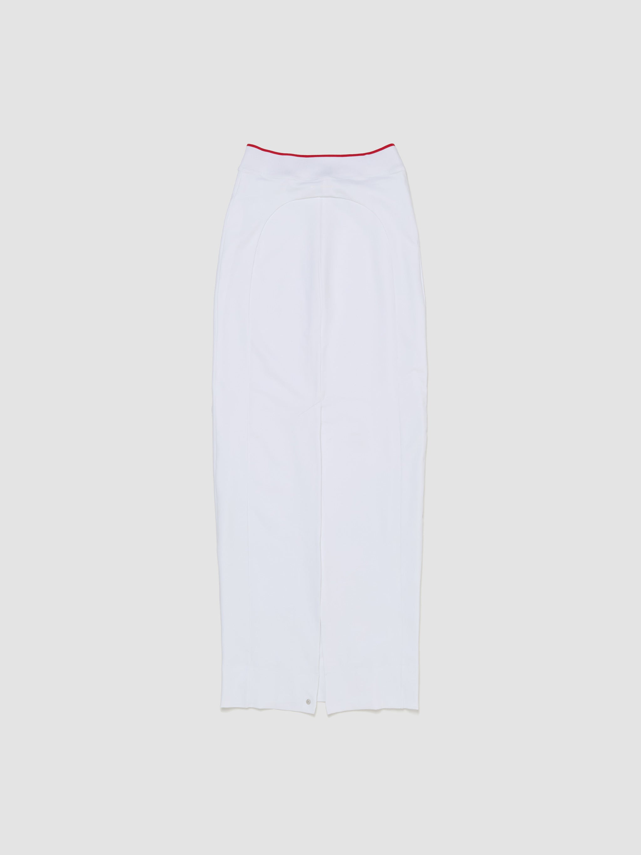 x Jacquemus Skirt in White & University Red