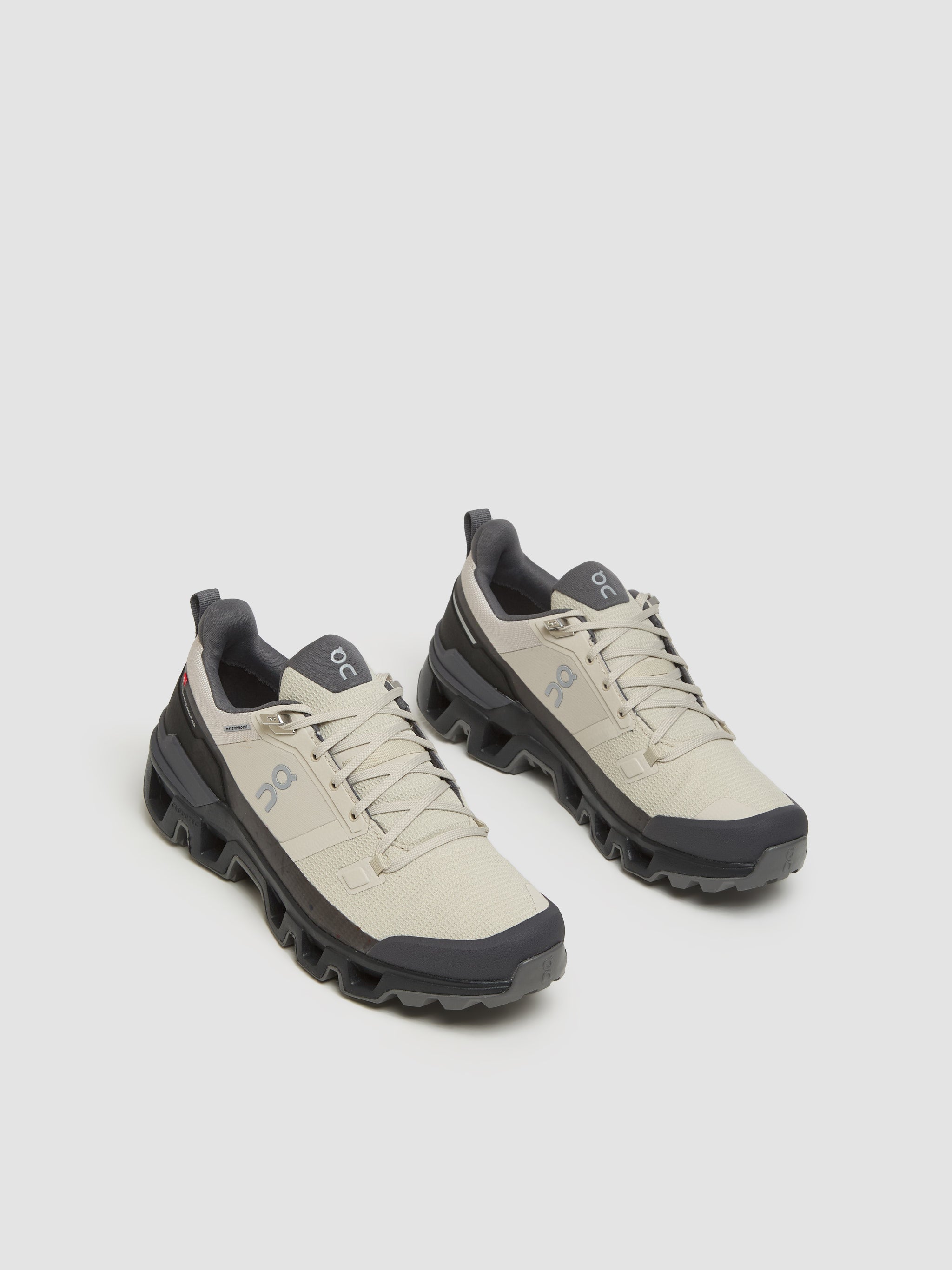 Men's Cloudwander Waterproof Sneaker in Sand & Black