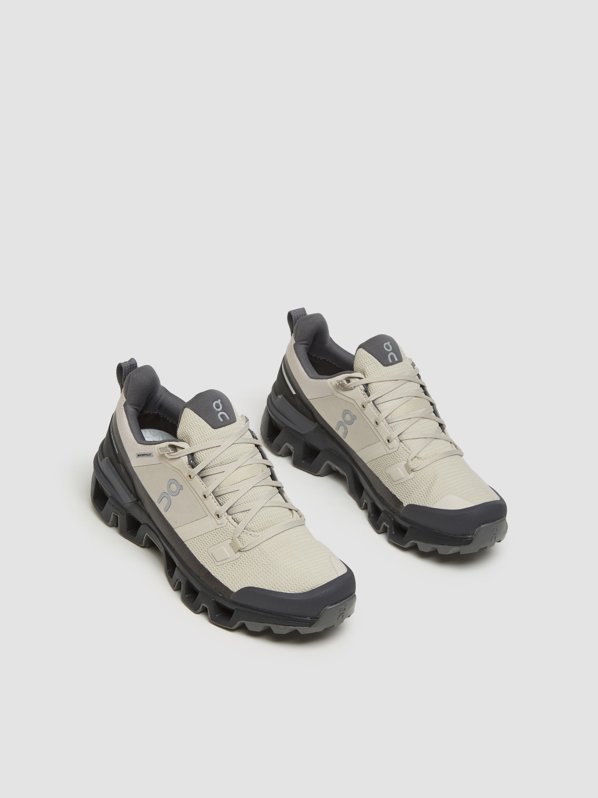 Women's Cloudwander Waterproof Sneaker in Sand & Black