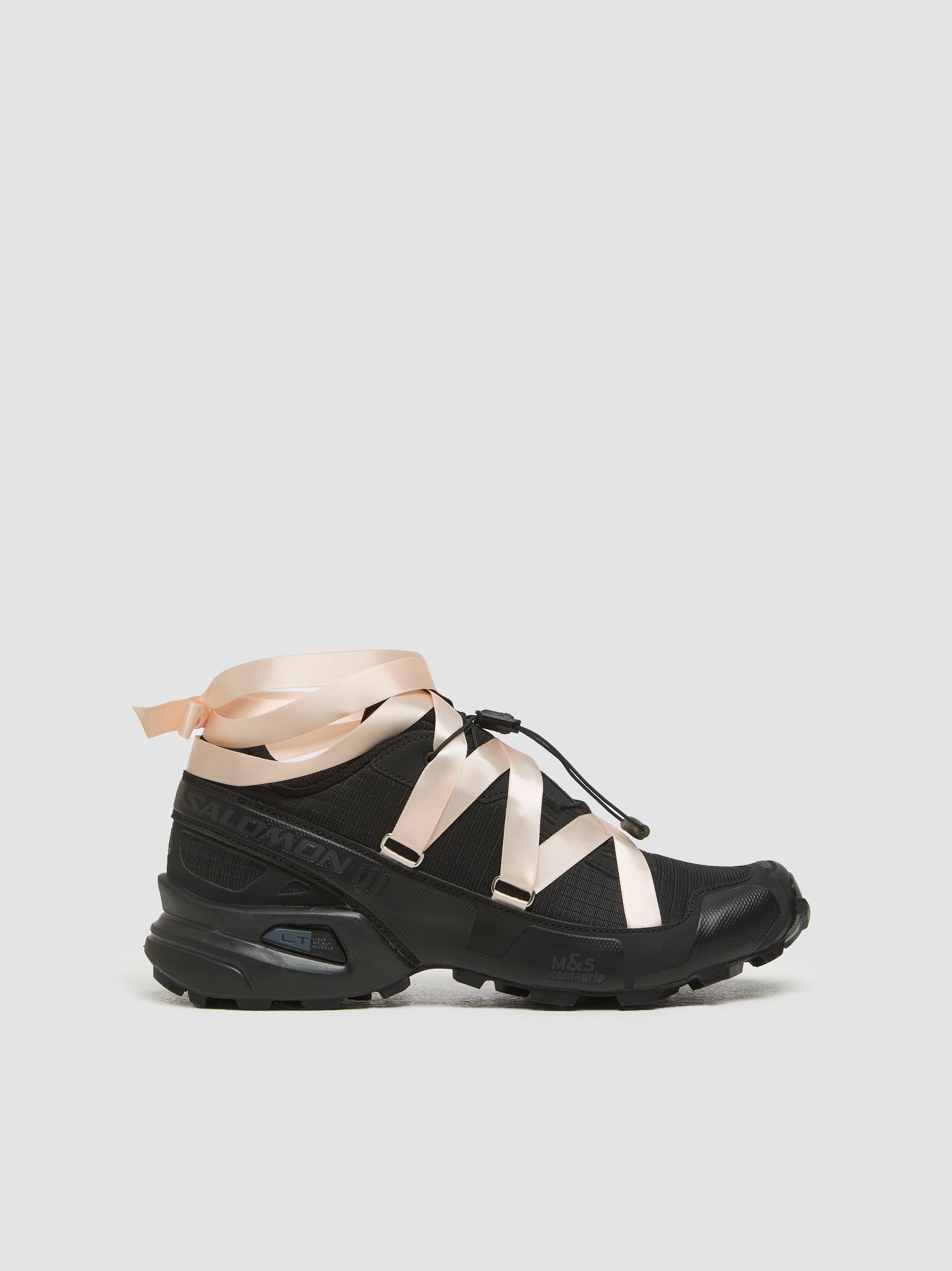 x Sandy Liang Speedcross 3 Ribbon Sneaker in Black