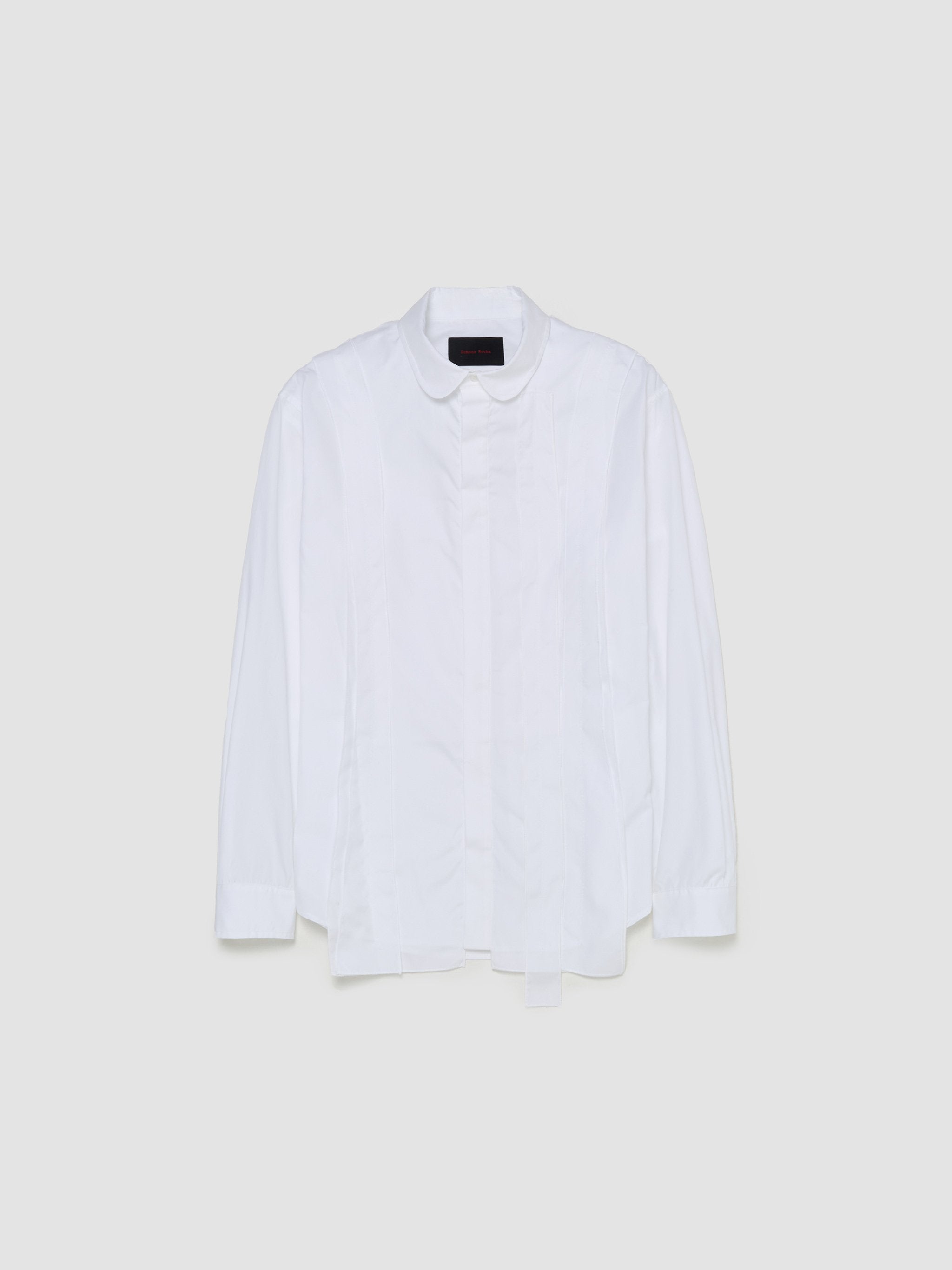 Inverted Seam Classic Fit Shirt in White