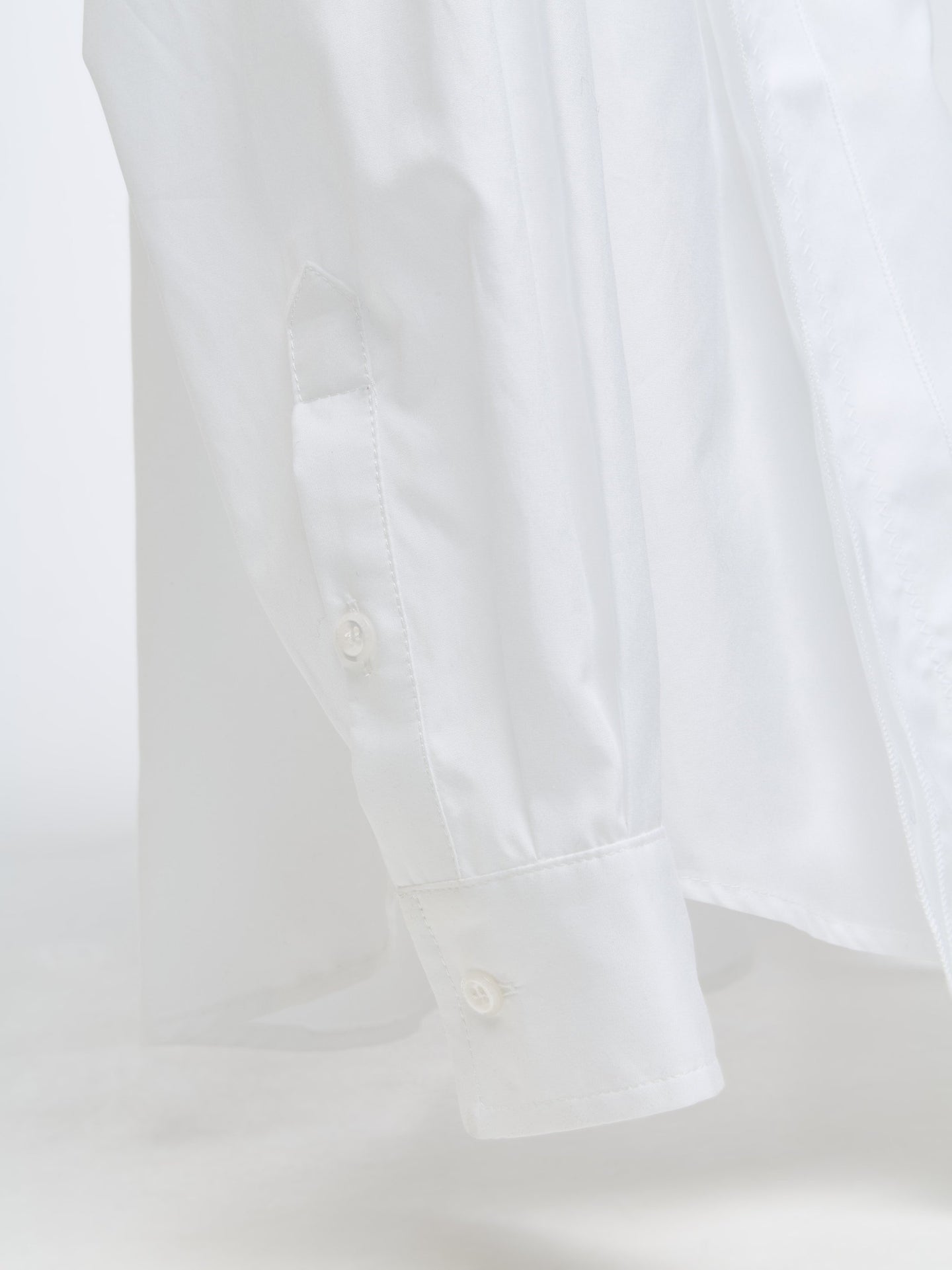 Inverted Seam Classic Fit Shirt in White