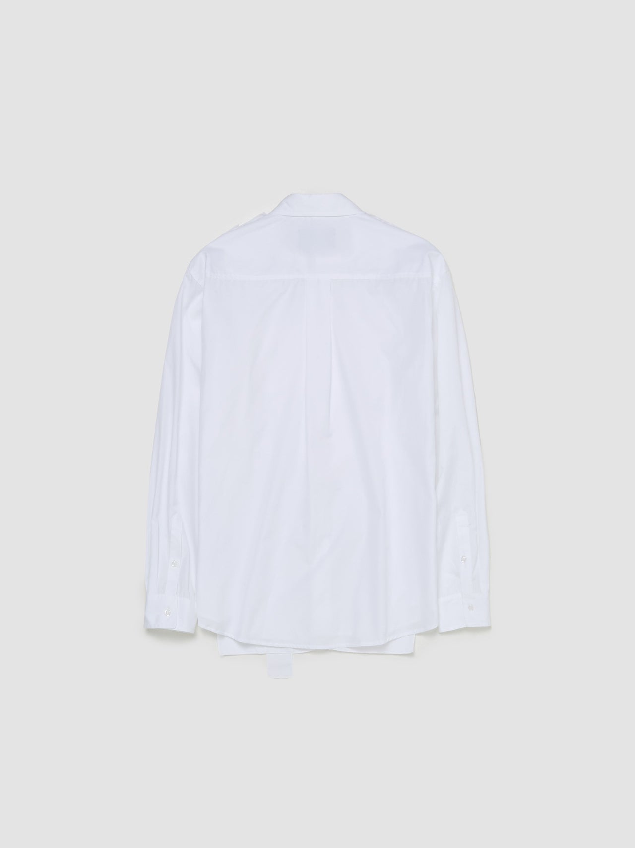 Inverted Seam Classic Fit Shirt in White