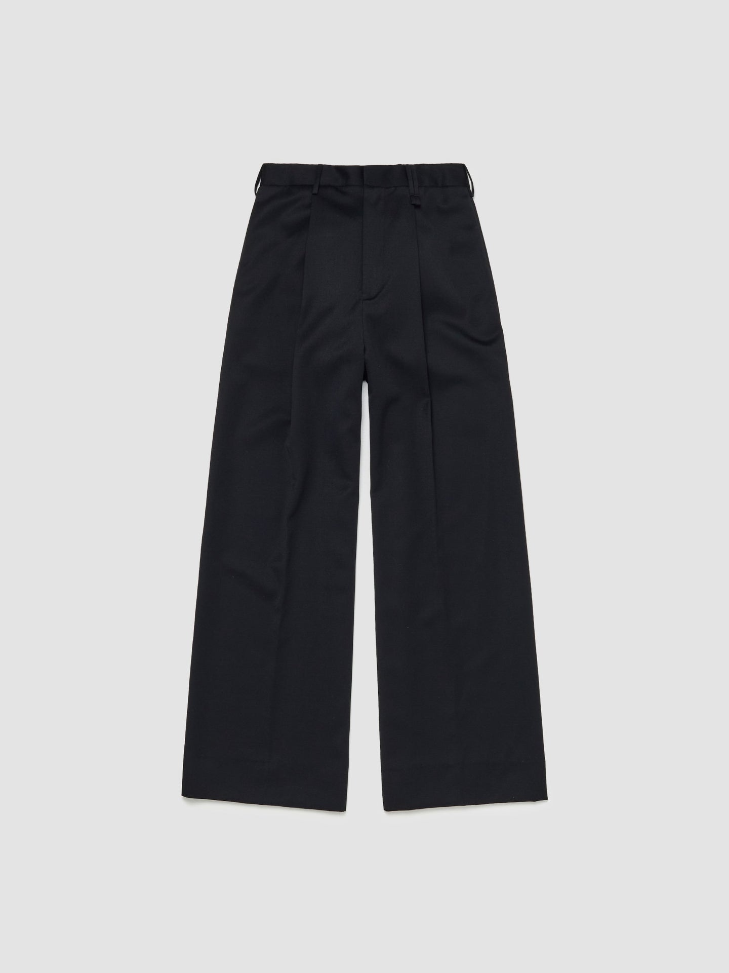 Wide Leg Trousers in Black