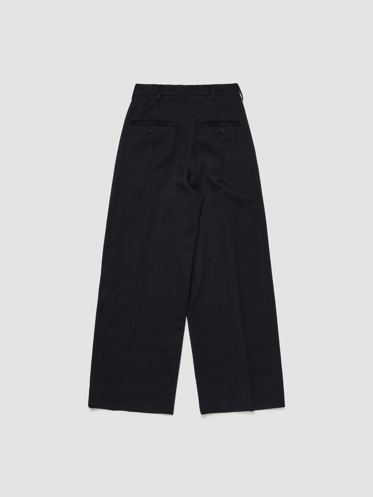 Wide Leg Trousers in Black