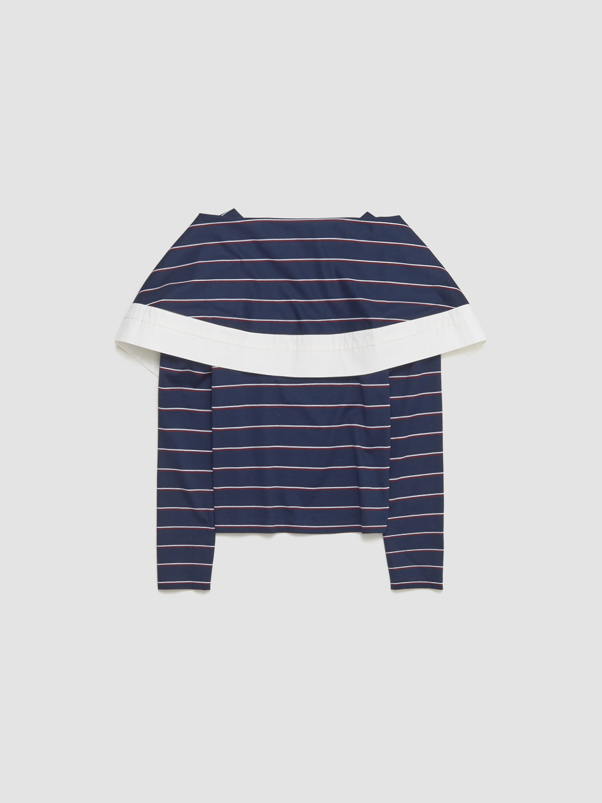 Gaia Polo in Blue & Burgundy