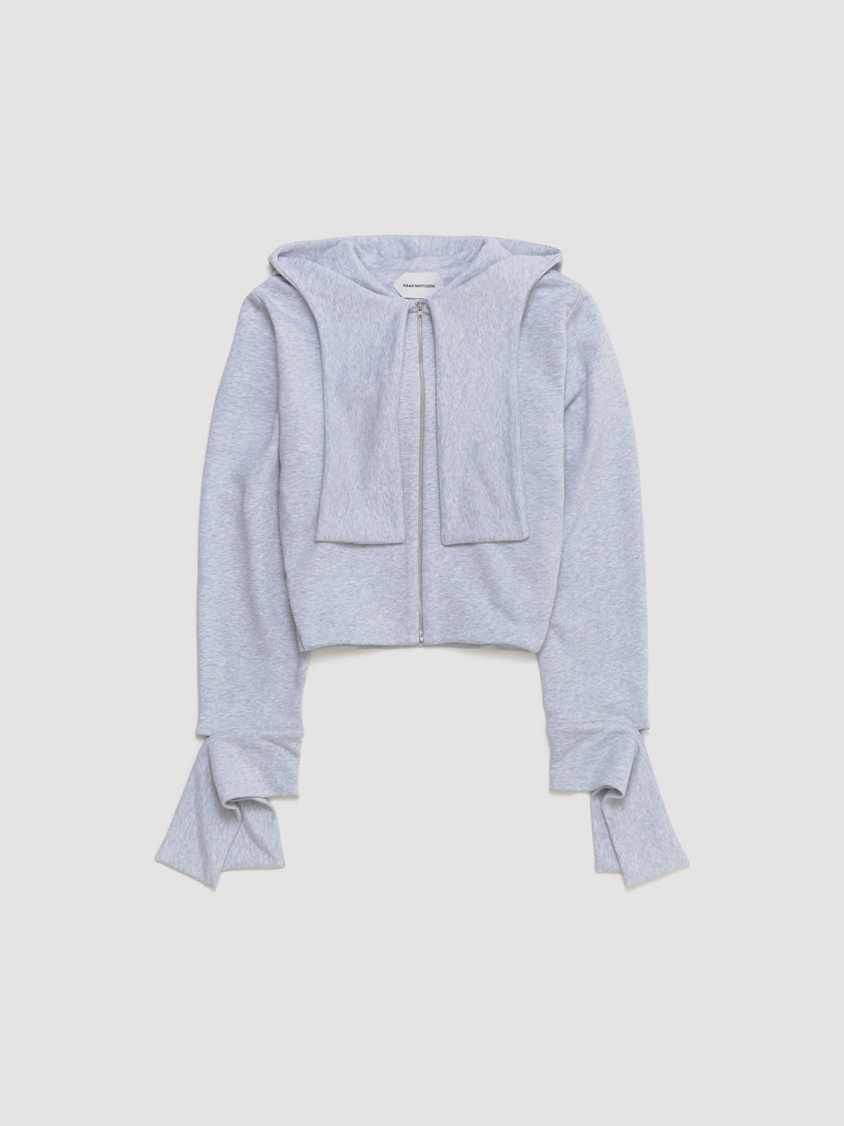 Jet Hoodie in Grey Melange