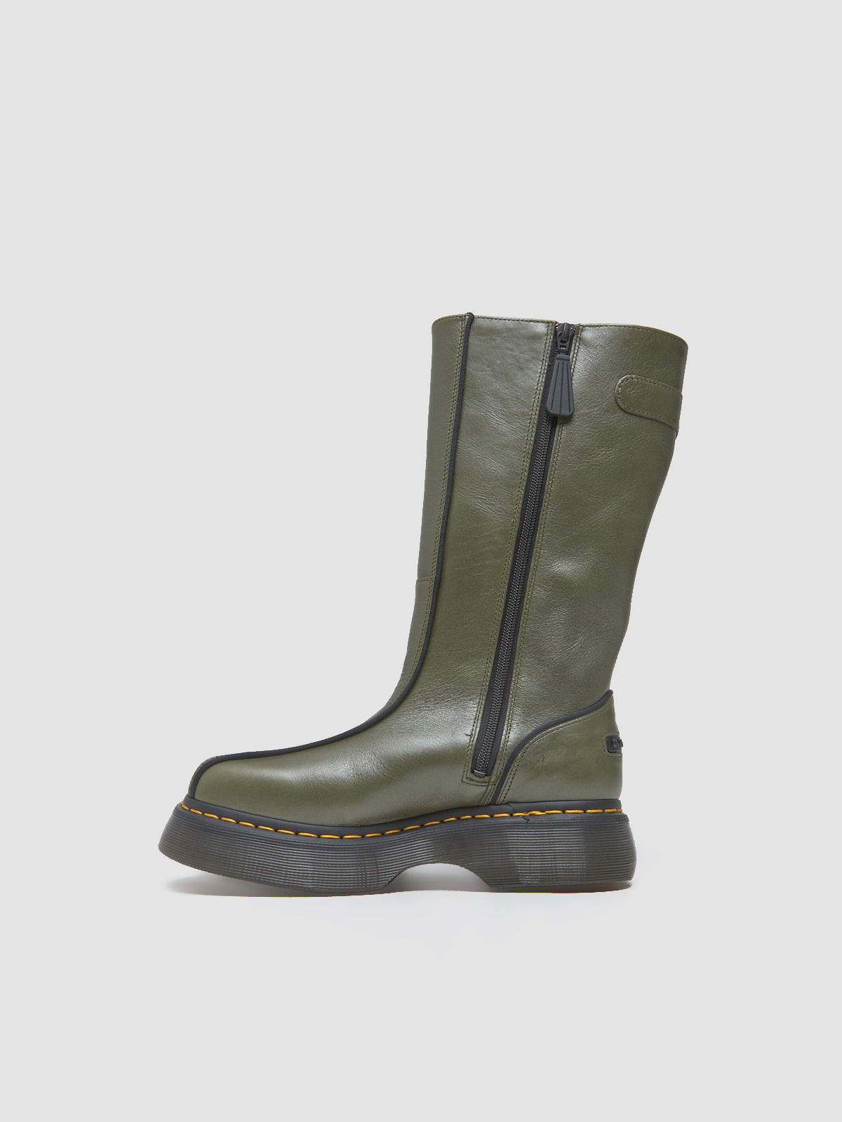 Buzz Hi Boots in Olive Green