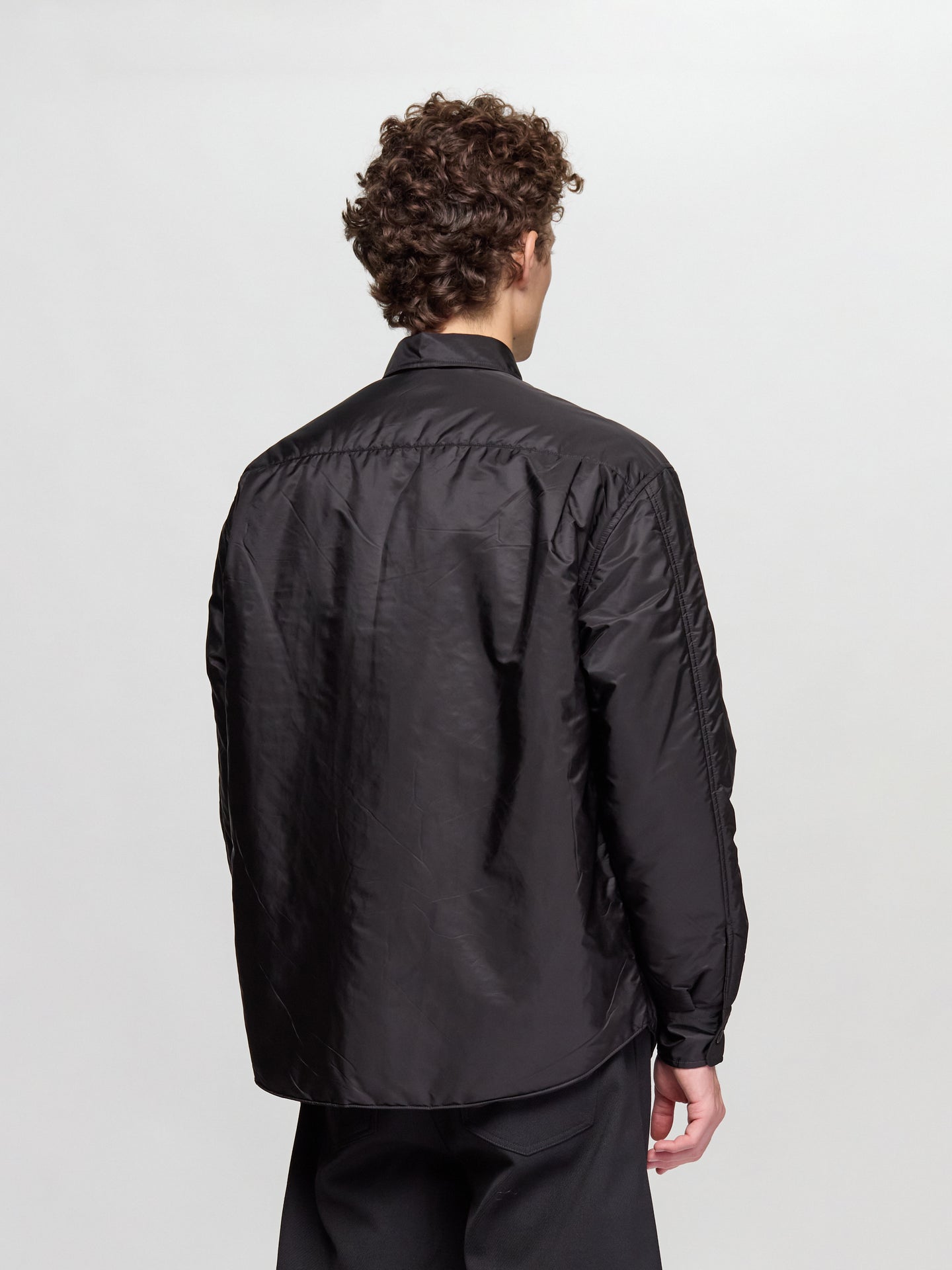 Light Re-Nylon Shirt in Black