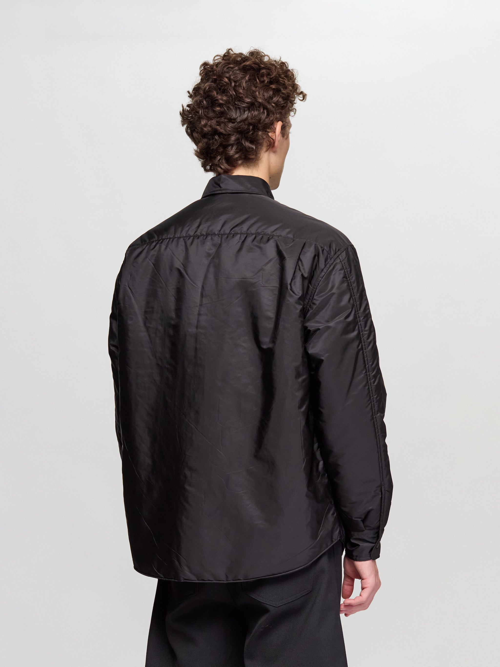 Light Re-Nylon Shirt in Black