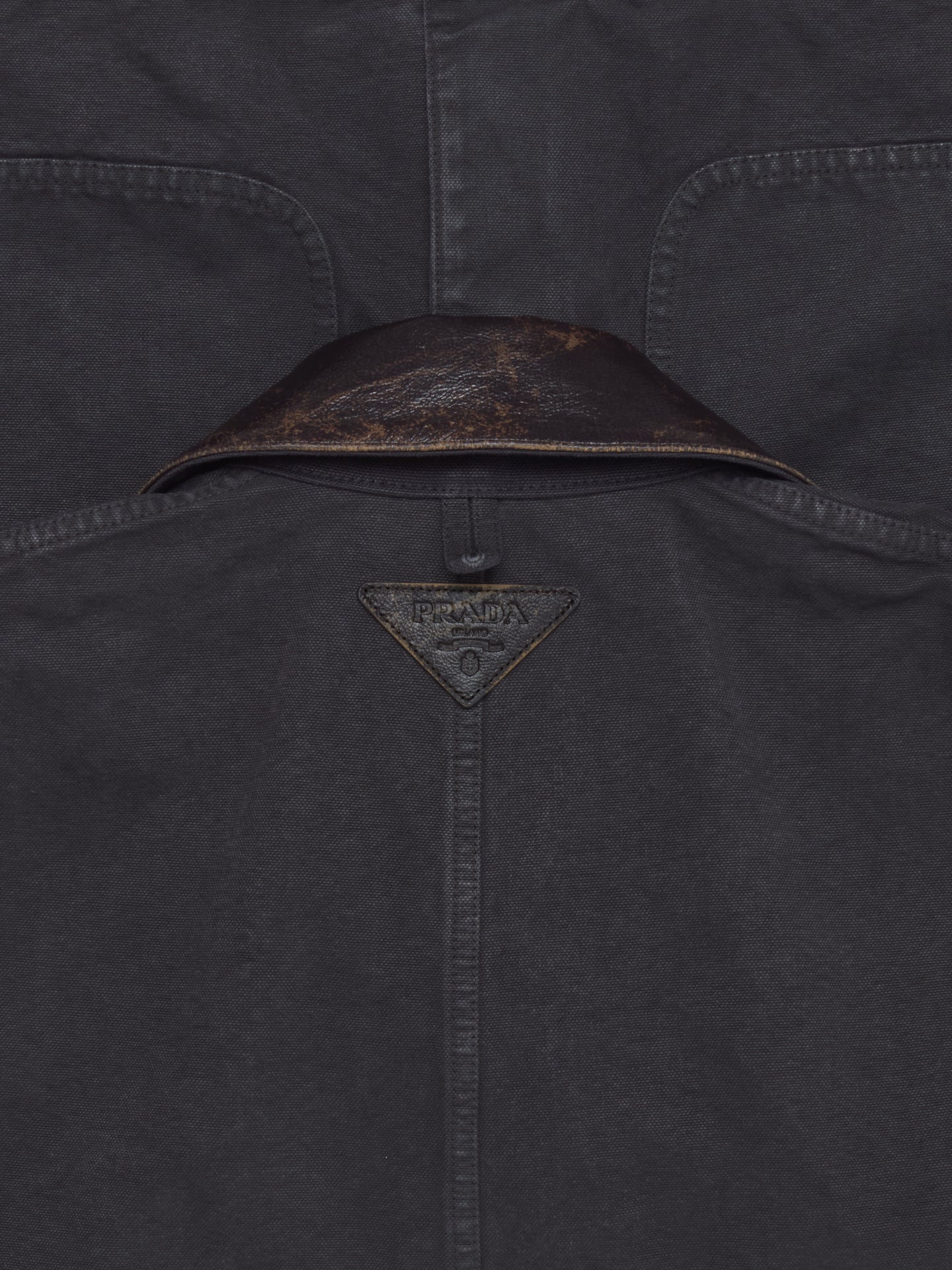Canvas Work Jacket in Black